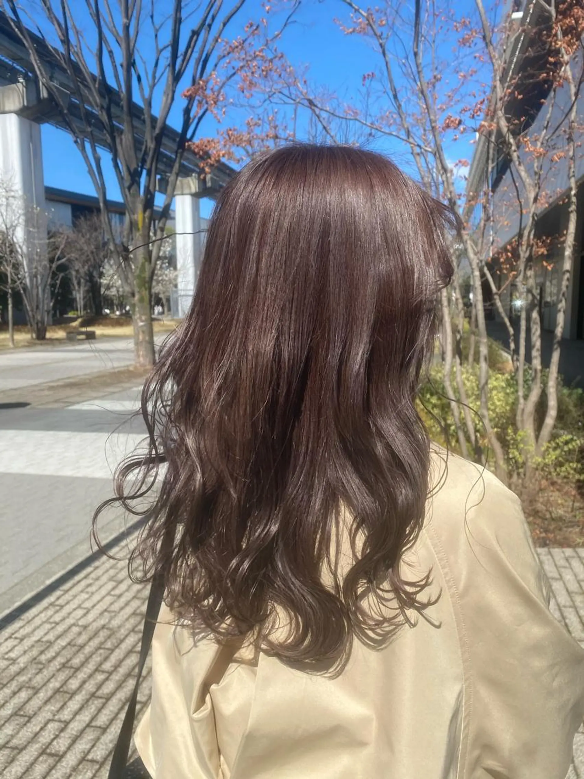 ロング カラー ヘアアレンジ 加藤 愛実のヘアスタイル