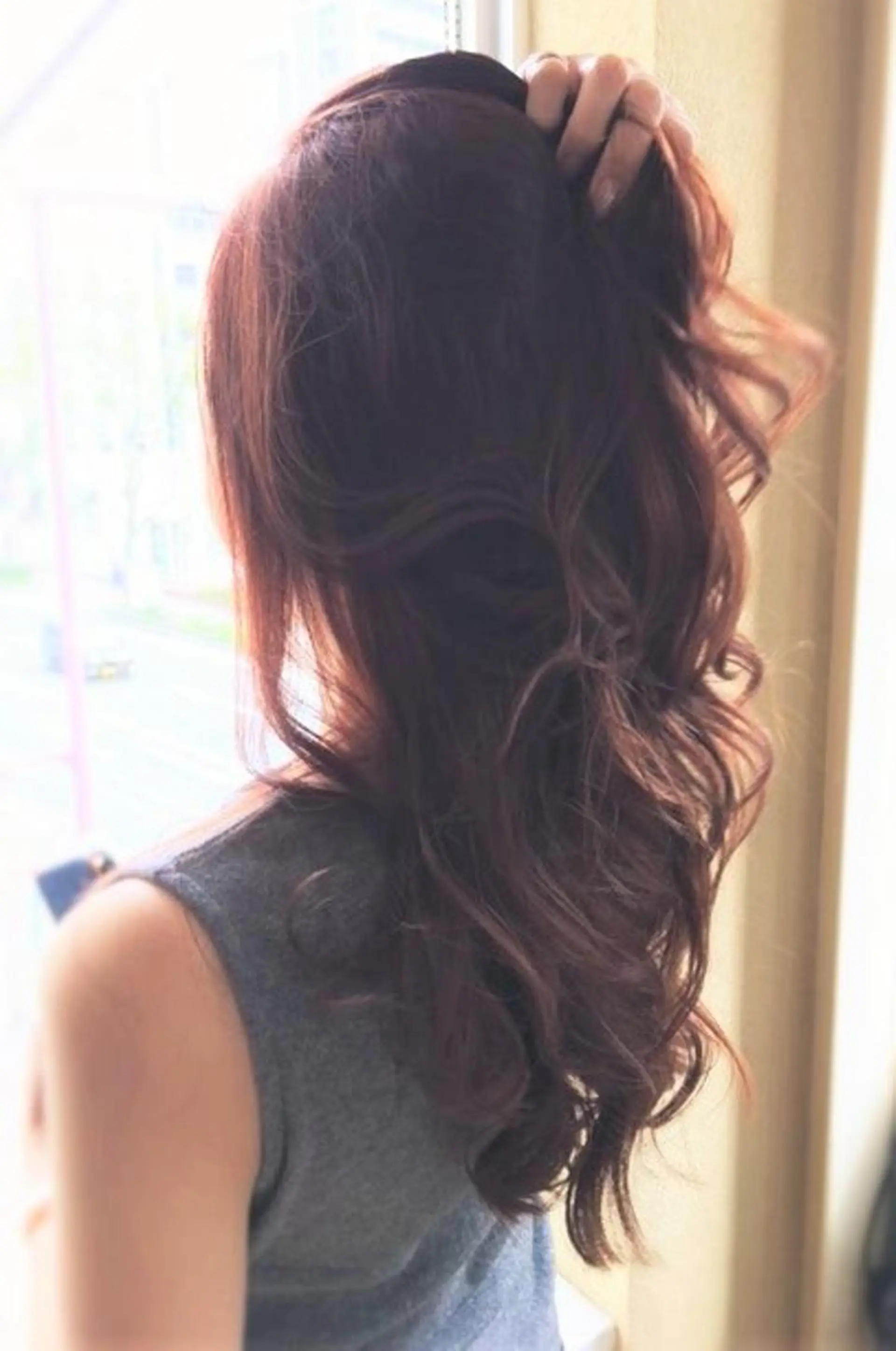 ロング カット トリートメント パピヨンロゼ中川 髪質改善/低ダメージのヘアスタイル