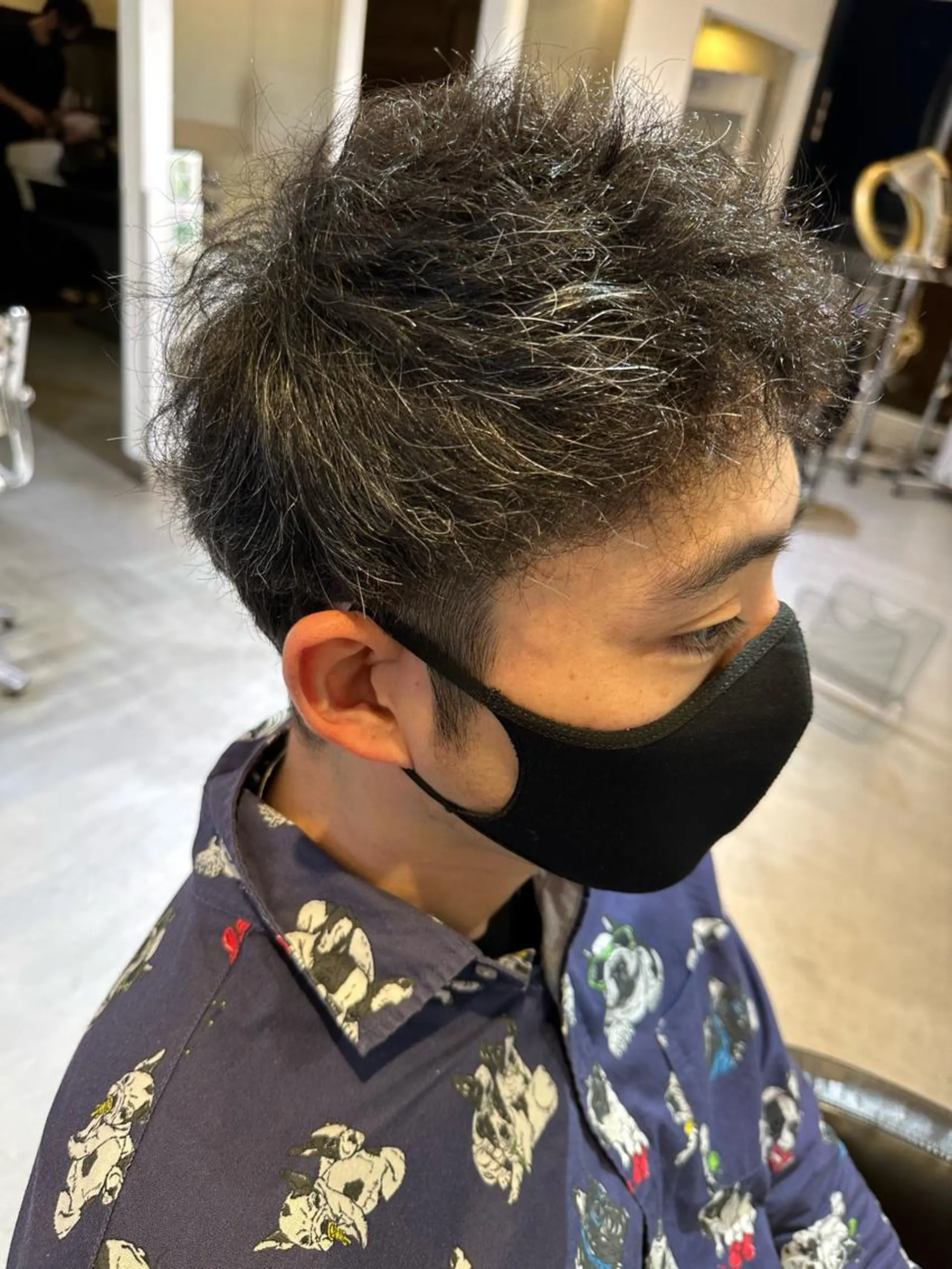 ショート カラー パーマ ヘアアレンジ メンズ キッズ ネイル マツエク・マツパ アイブロウ メンズバレイヤージュ メンズブリーチ メンズハイライト メンズインナーカラー バレイヤージュ 🌈髪質改善TR 艶カラーユウダイ🌈のヘアスタイル