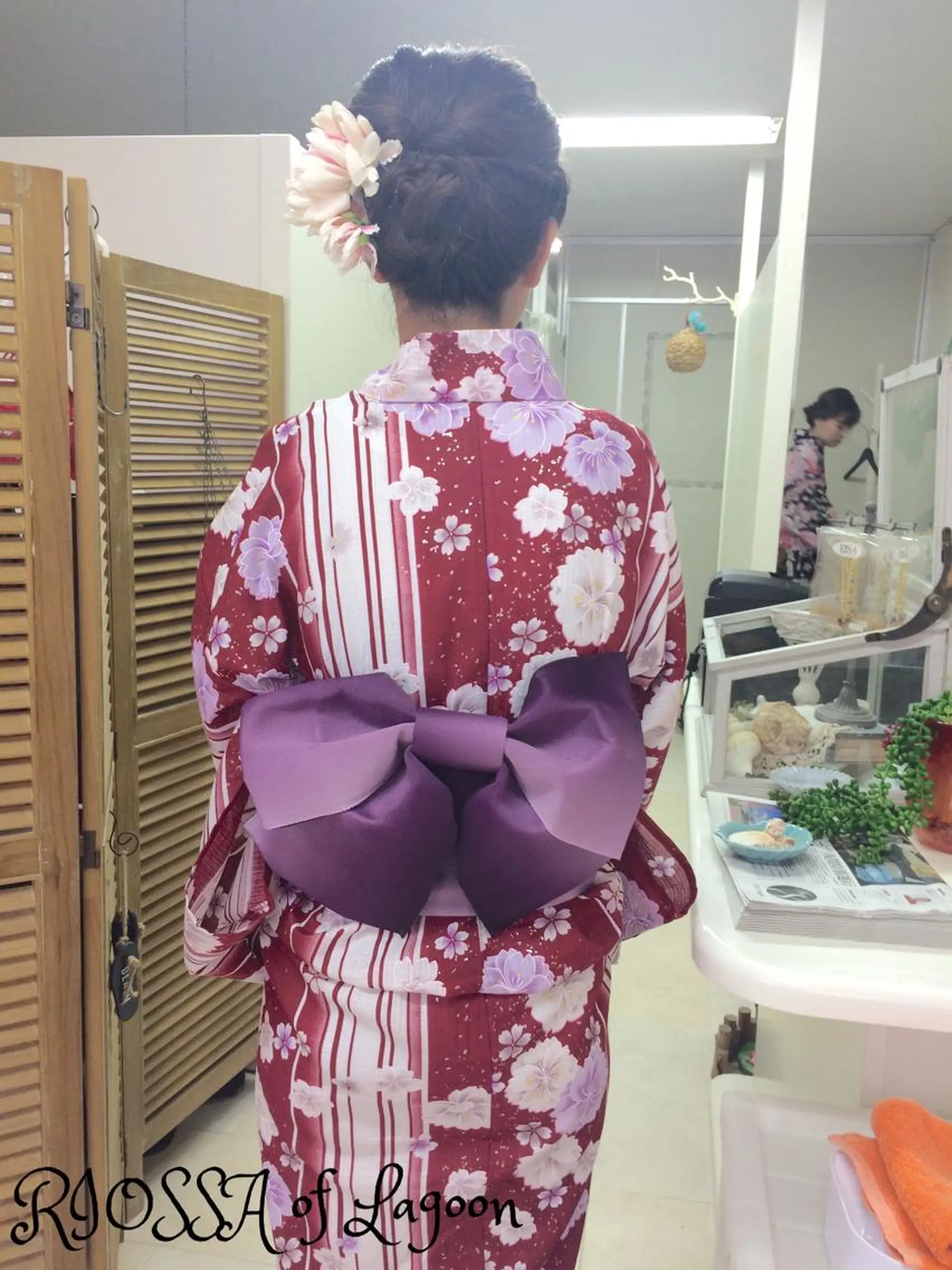 ヘアアレンジ ネイル マツエク・マツパ 浴衣 リオッサ  オブ ラグーン神戸店のエステ・リラクイメージ