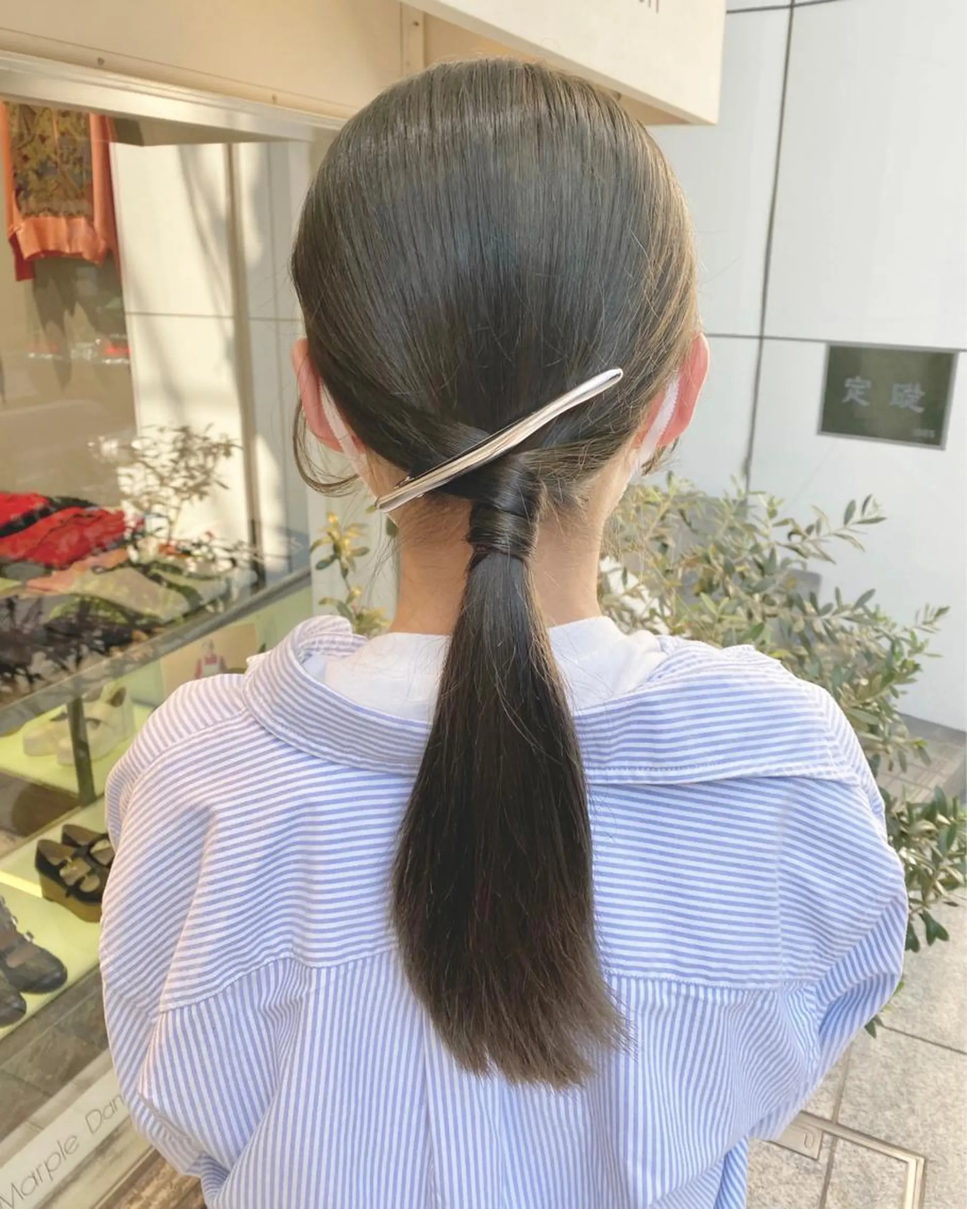 セミロング カラー ヘアアレンジ マツエク・マツパ アイブロウ ベージュカラー オリーブベージュ Noah's　Ark所属・透明感カラー🫧ヘア セット🫧松本菜月の眉毛・アイブロウイメージ