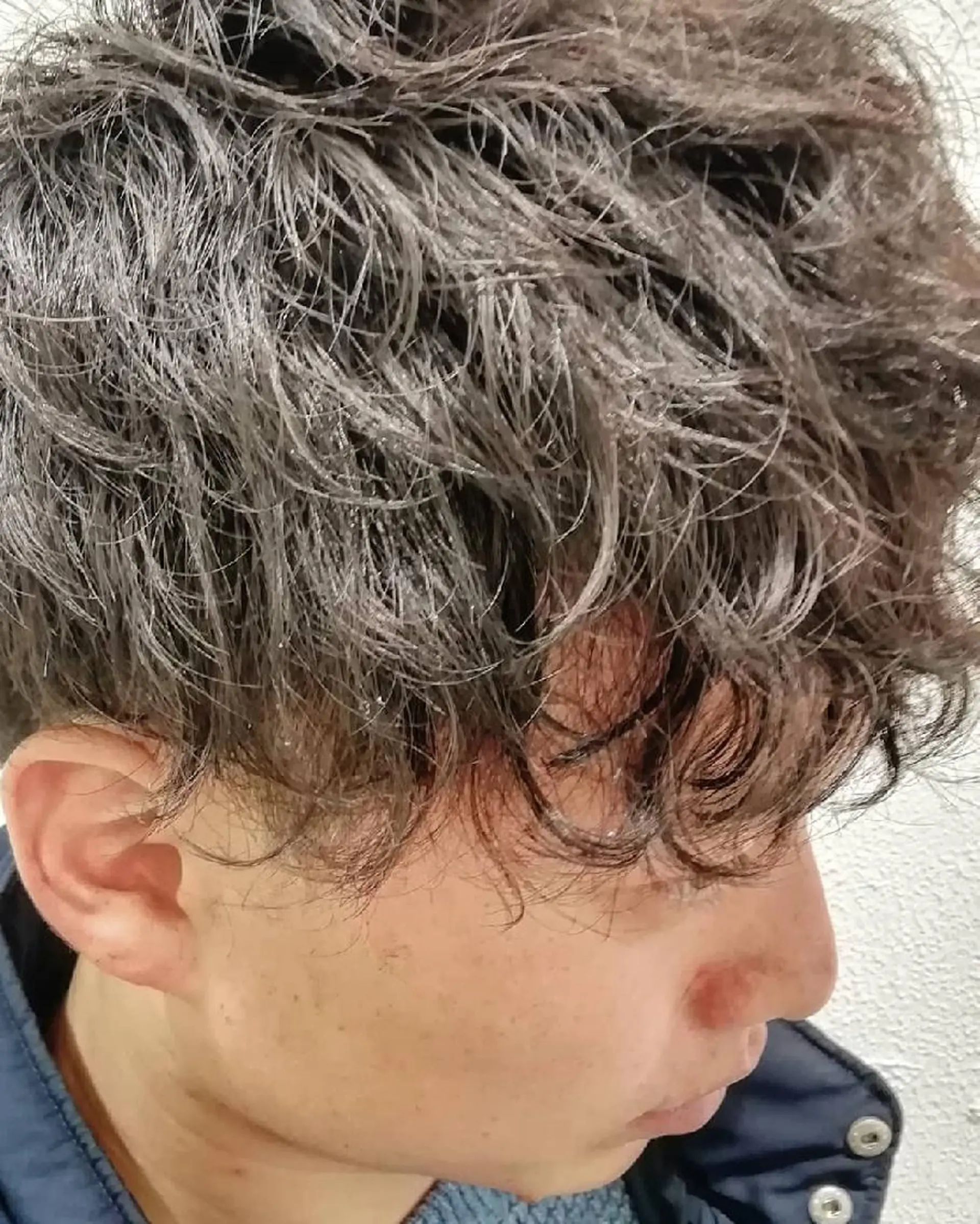 メンズ パーマ Ash 店長 木村 和人のヘアスタイル