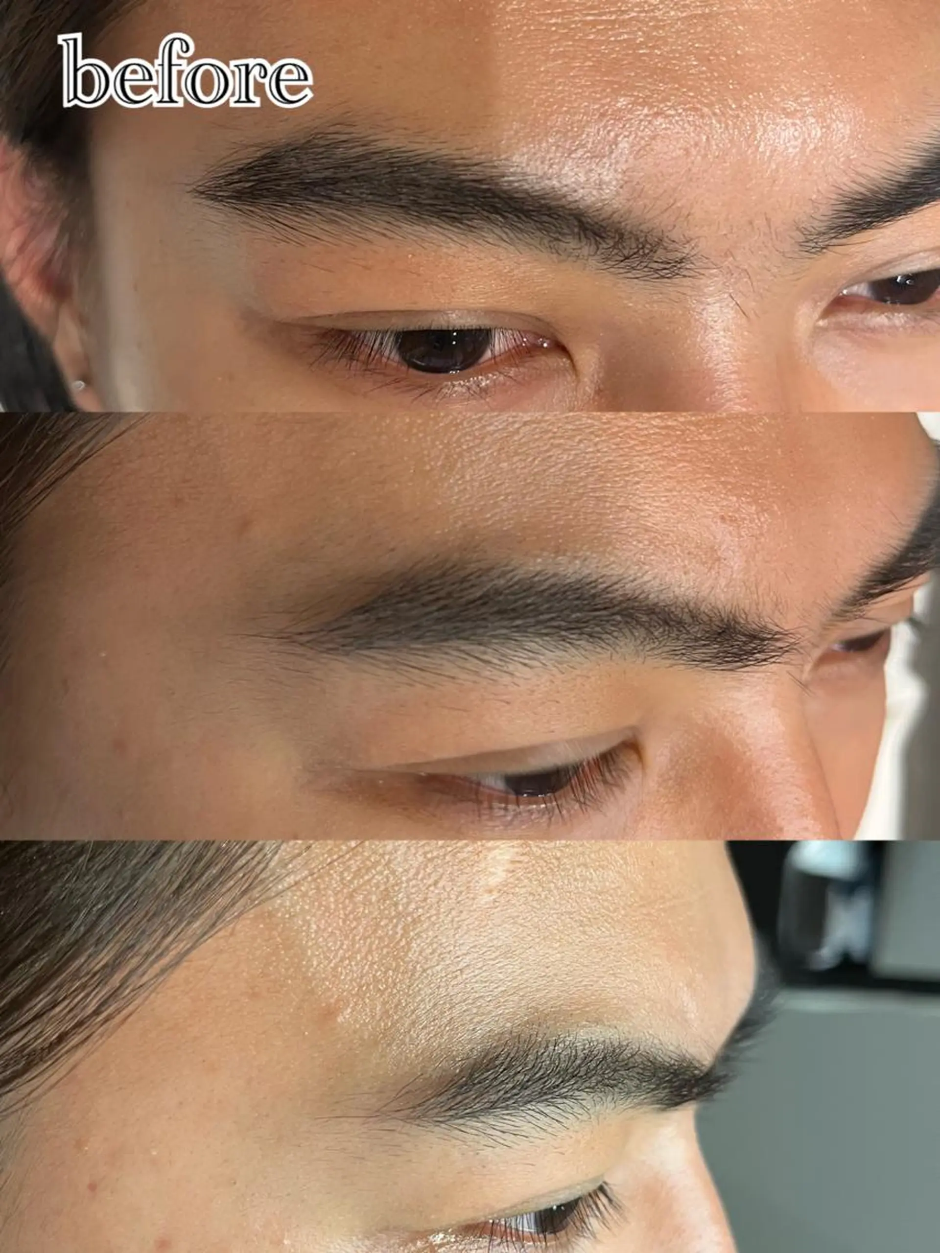 メンズ アイブロウ ワックス脱毛 眉カット その他(アイブロウ) JILEYES-omotesando-マツエク/まつ毛パーマ/アイブロウ/眉毛所属・アイブロウリスト SHOYA🫧表参道の眉毛・アイブロウイメージ