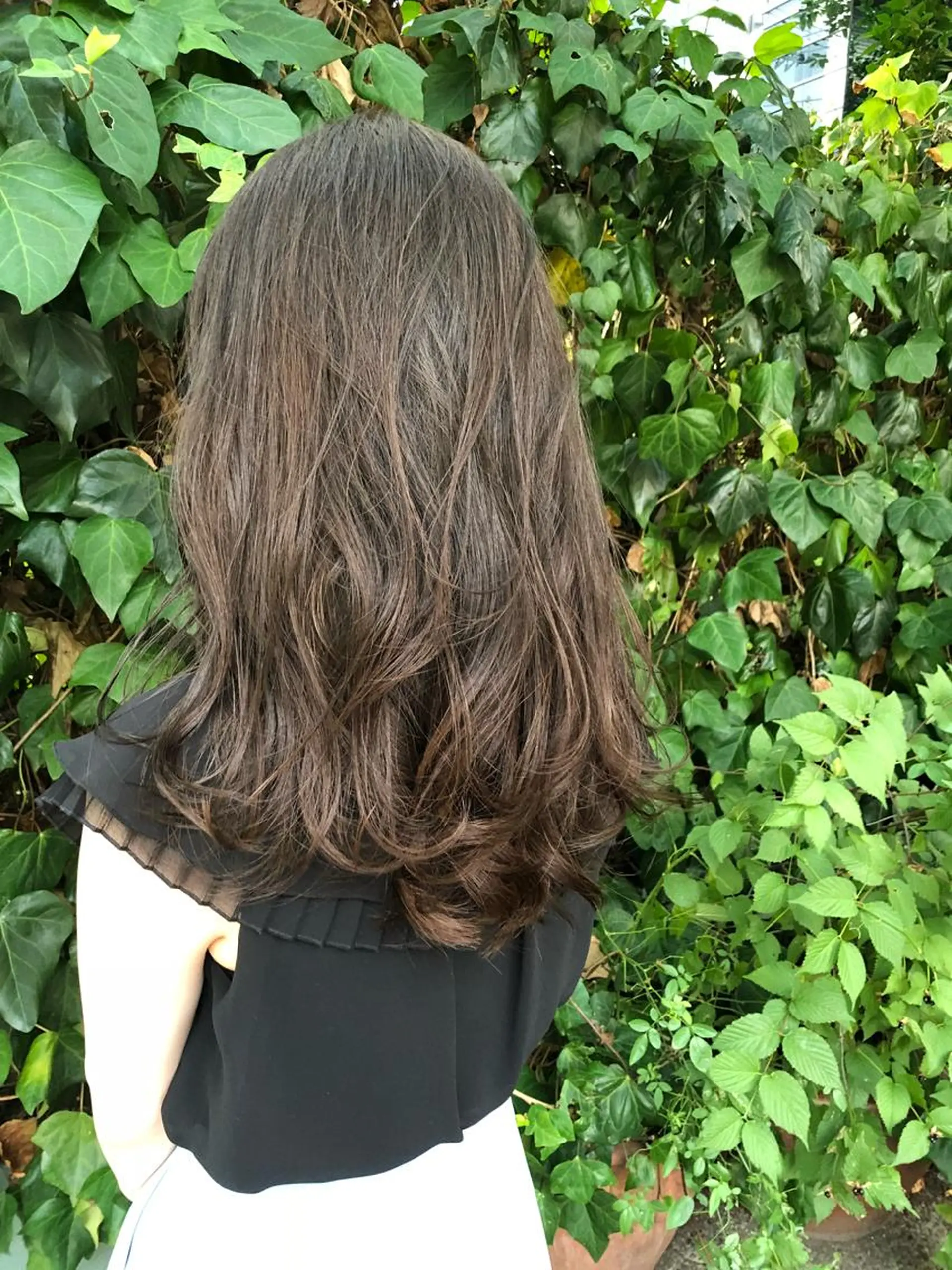 セミロング カラー 似合わせ専門美容師 なかじまのヘアスタイル