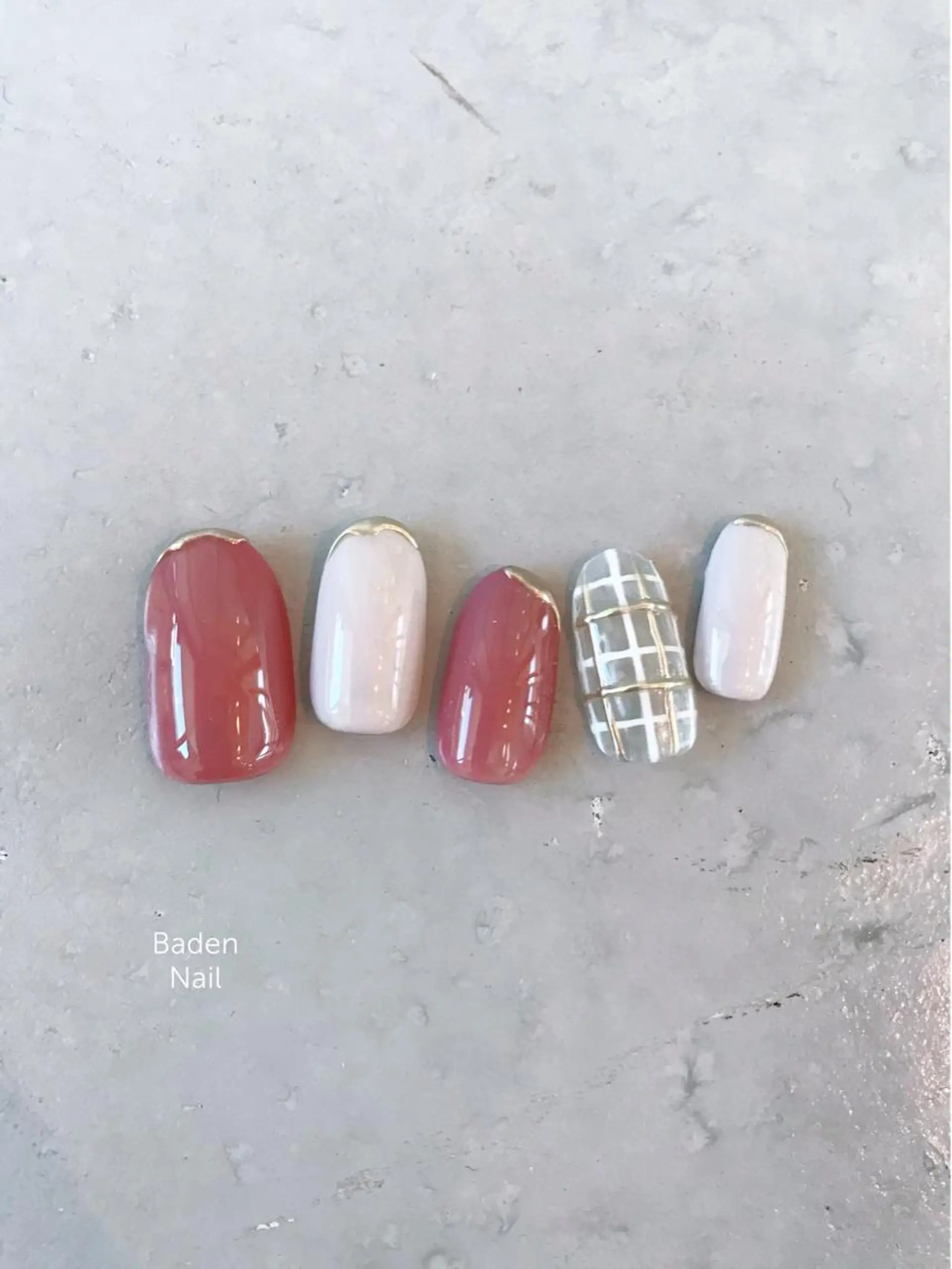 ネイル アートネイル クリアネイル ミラーネイル 冬ネイル ハンドネイル Baden Nail ﾊﾞ-ﾃﾞﾝ ﾈｲﾙのネイルデザイン