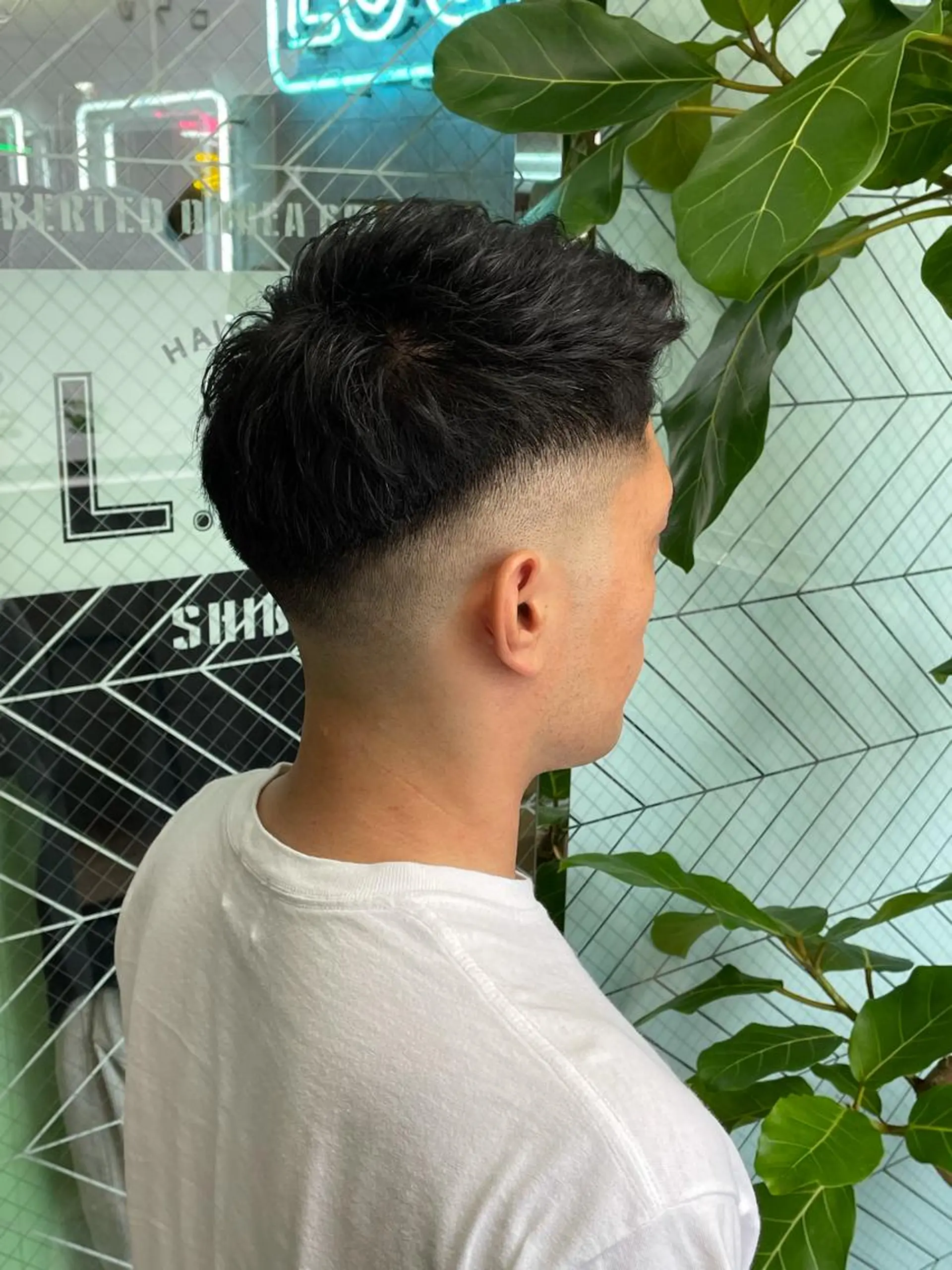 メンズ フェードカット スキンフェード カット Le'a所属・渋谷/フェード/ 國分 翔のヘアスタイル