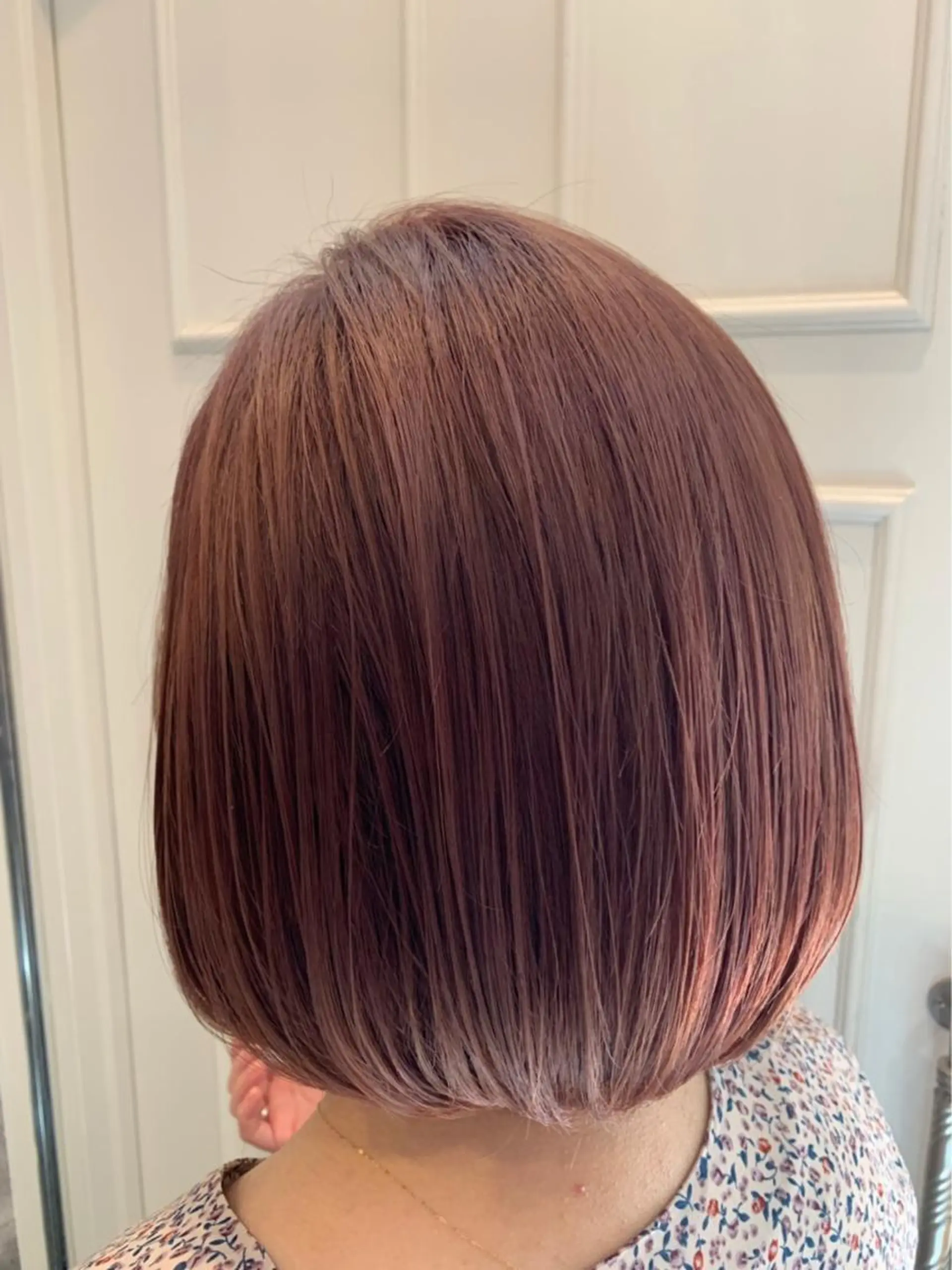 ミディアム カラー ピンクカラー 🫟Blanco🫟 Color&Careのヘアスタイル