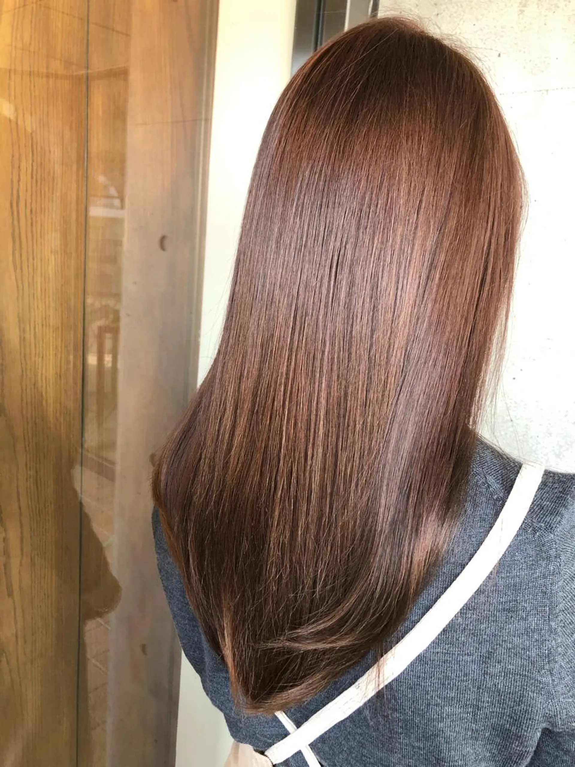 セミロング 韓国ヘア🇰🇷髪質 改善たけるのヘアスタイル