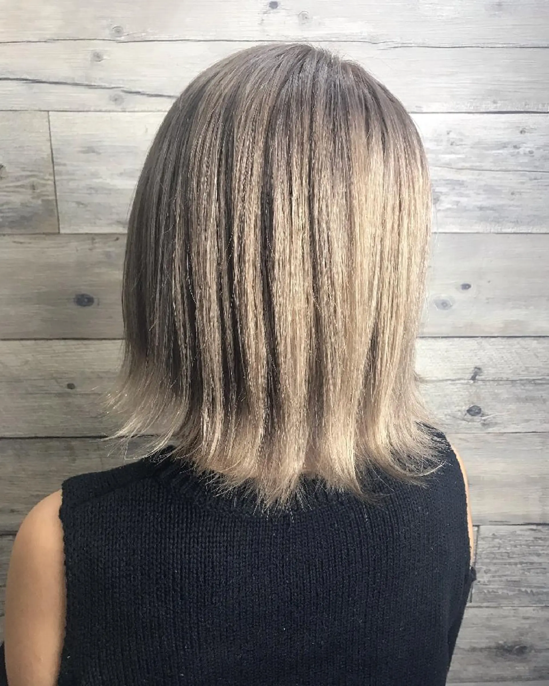 ミディアム ヘアアレンジ カラー 髪質改善/縮毛/新宿 🫧SUZUKA🫧のヘアスタイル