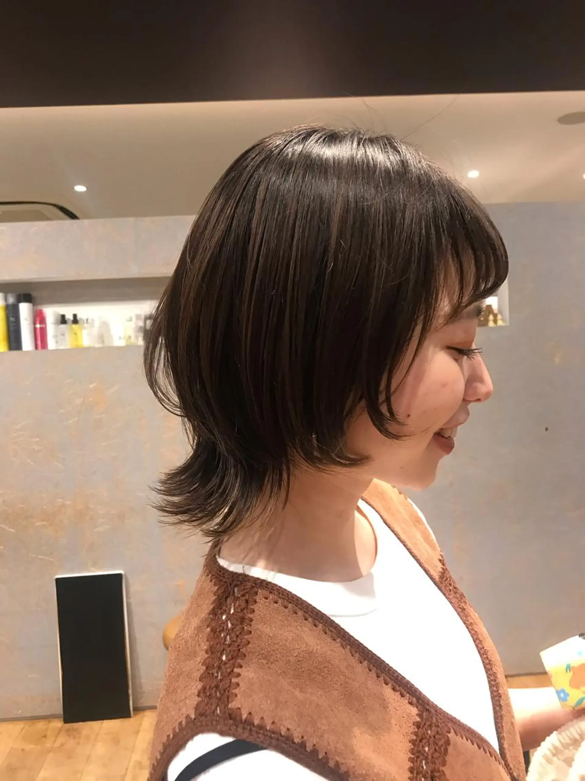 ショート marino/ カラー/顔周りカットのヘアスタイル