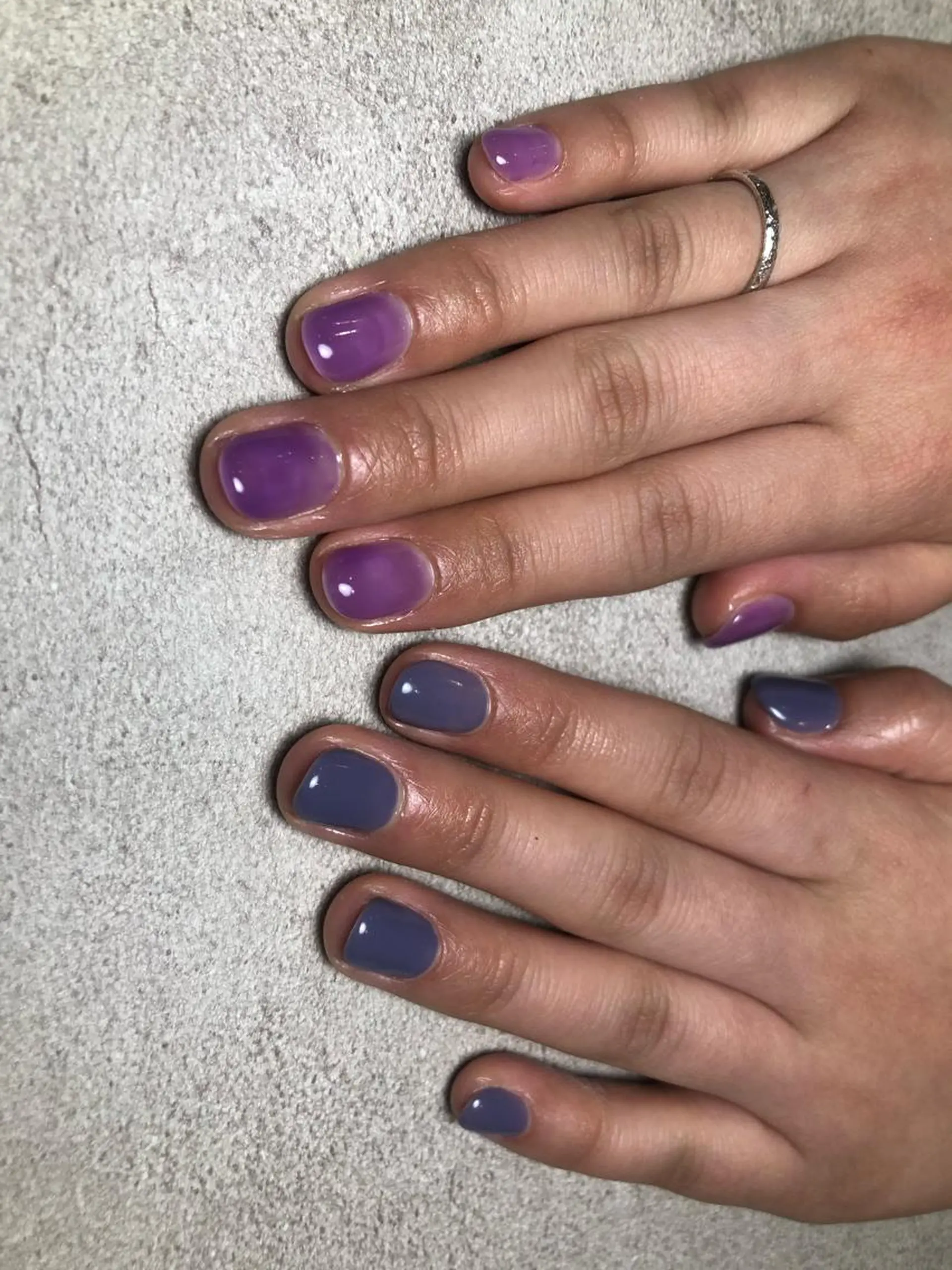 ネイル ニュアンスネイル ワンカラーネイル ハンドネイル Yarm As Etel.のネイルデザイン