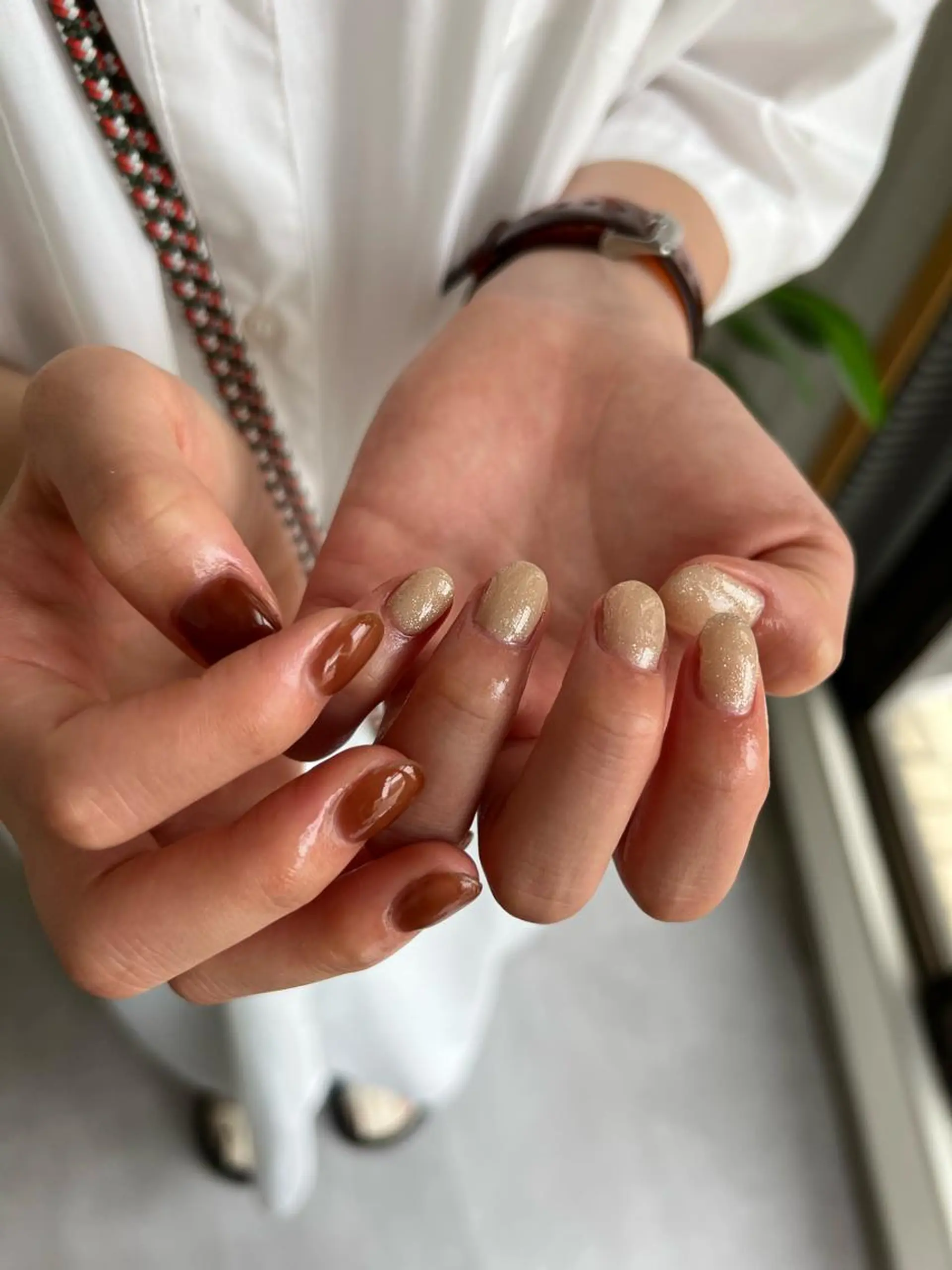 ネイル ラメ(グリッター) lintu nail所属・寺岡 未来のマツエク・マツパデザイン