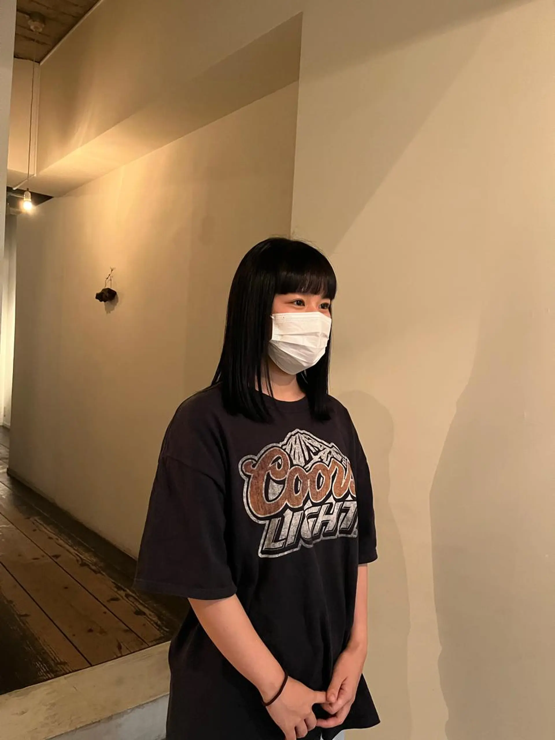 セミロング カラー 髪質改善 トリートメント 前川 華恋 / room3のヘアスタイル