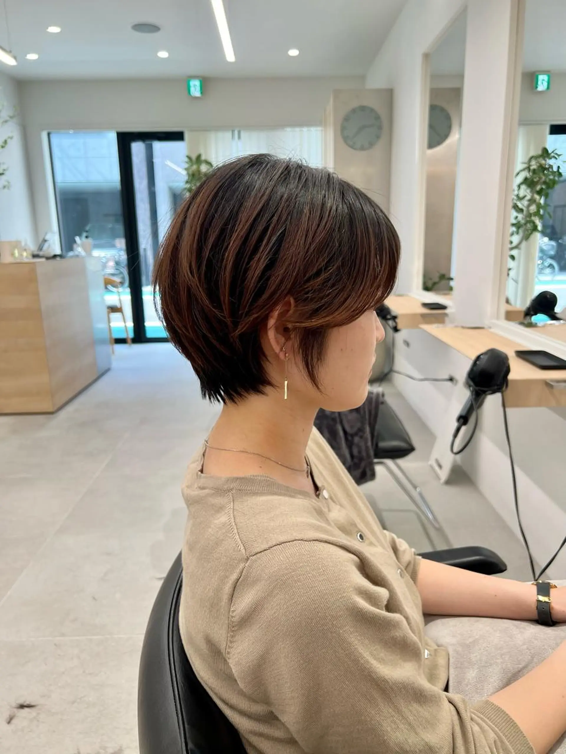 ショート 斉藤 未佳のヘアスタイル