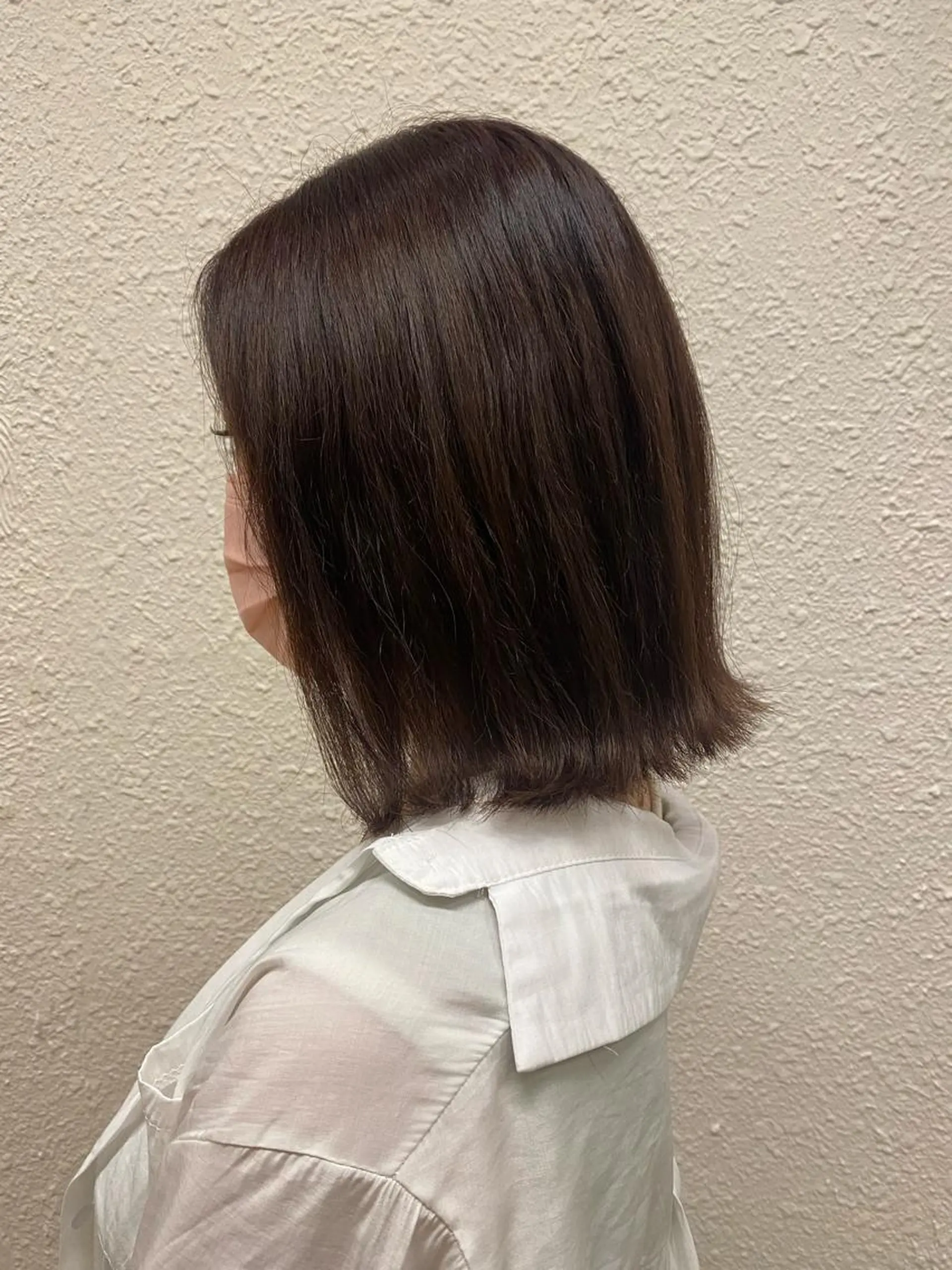 ミディアム カラー マツエク・マツパ ヘアカラー 長谷川 華奈子のヘアスタイル