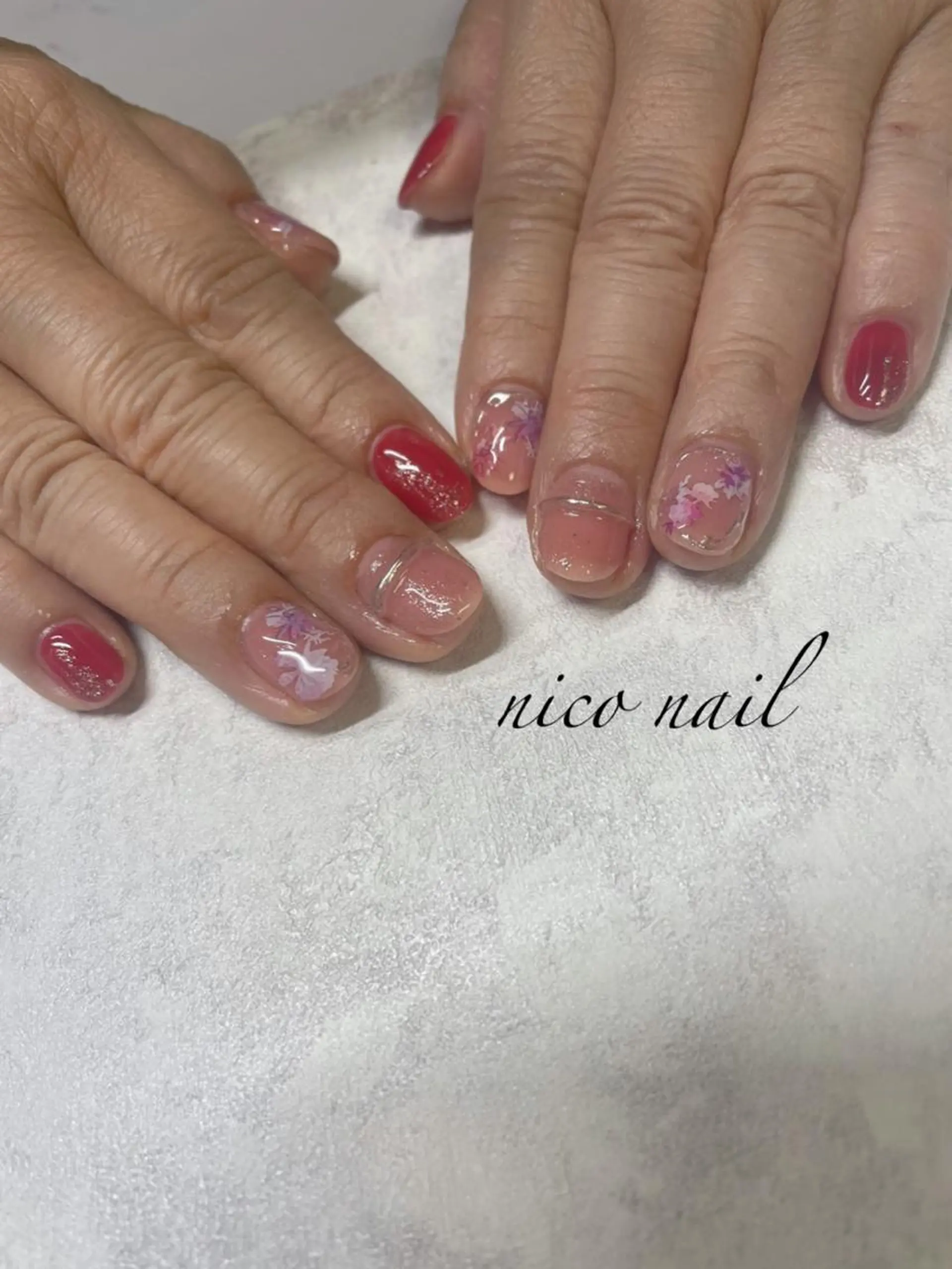 ネイル 香芝市ネイルサロン nico nailのネイルデザイン