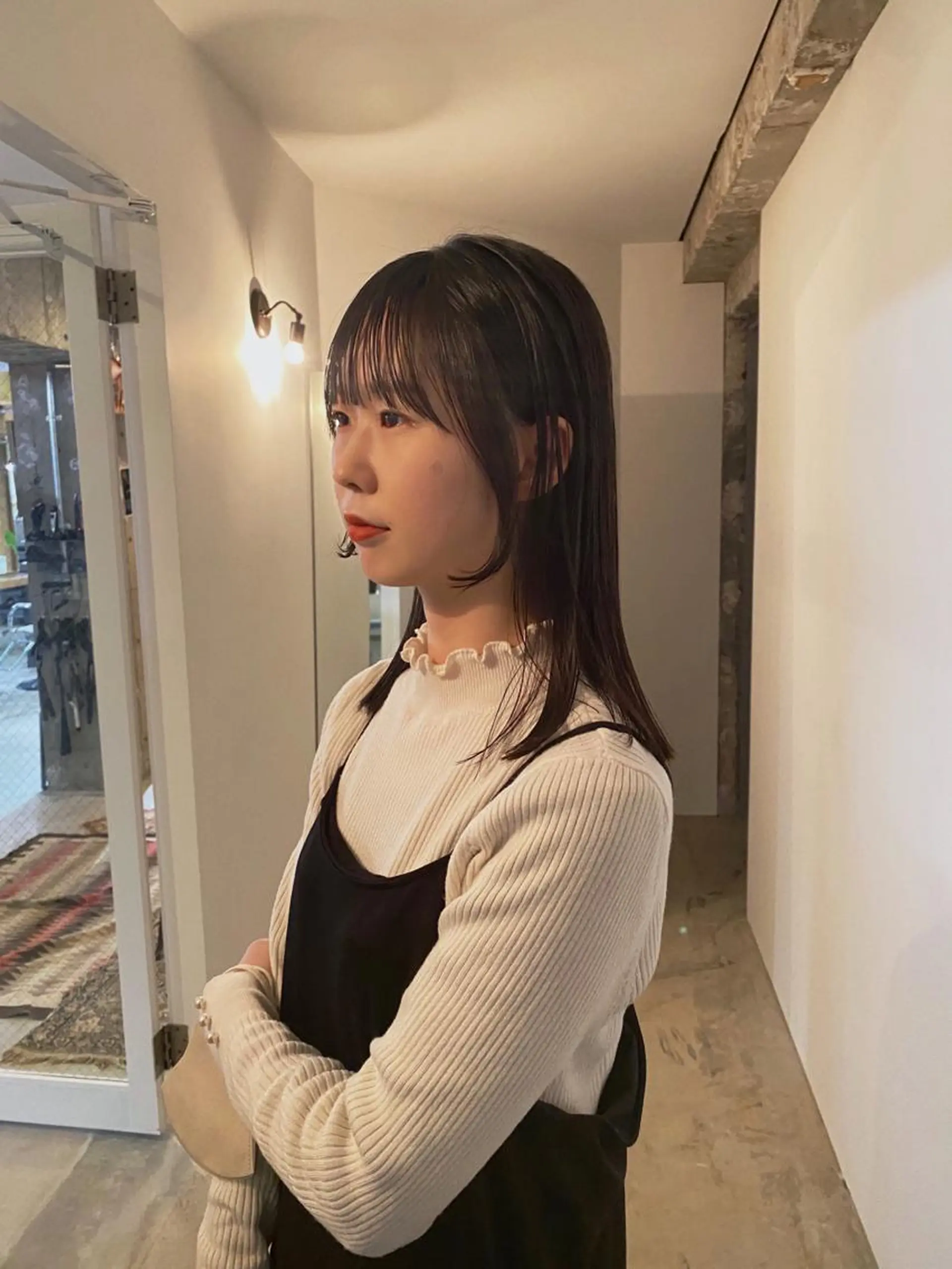 ミディアム カット ヘアカラー GATTACA所属・KEI gattacaのヘアスタイル