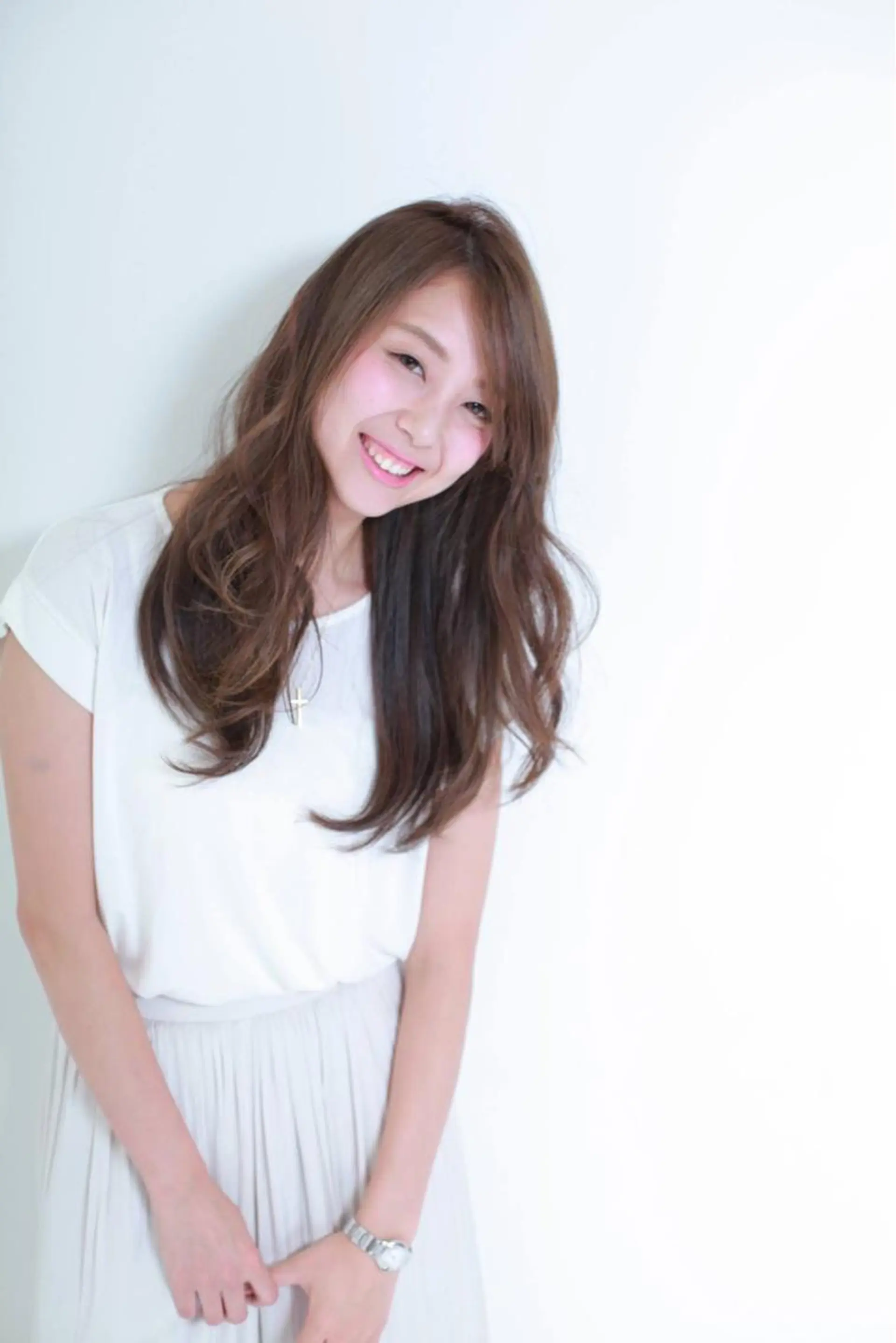 ロング カラー ヘアアレンジ knock【ノック】所属・烏丸韓国ヘア🇰🇷 ayaka🎀のヘアスタイル