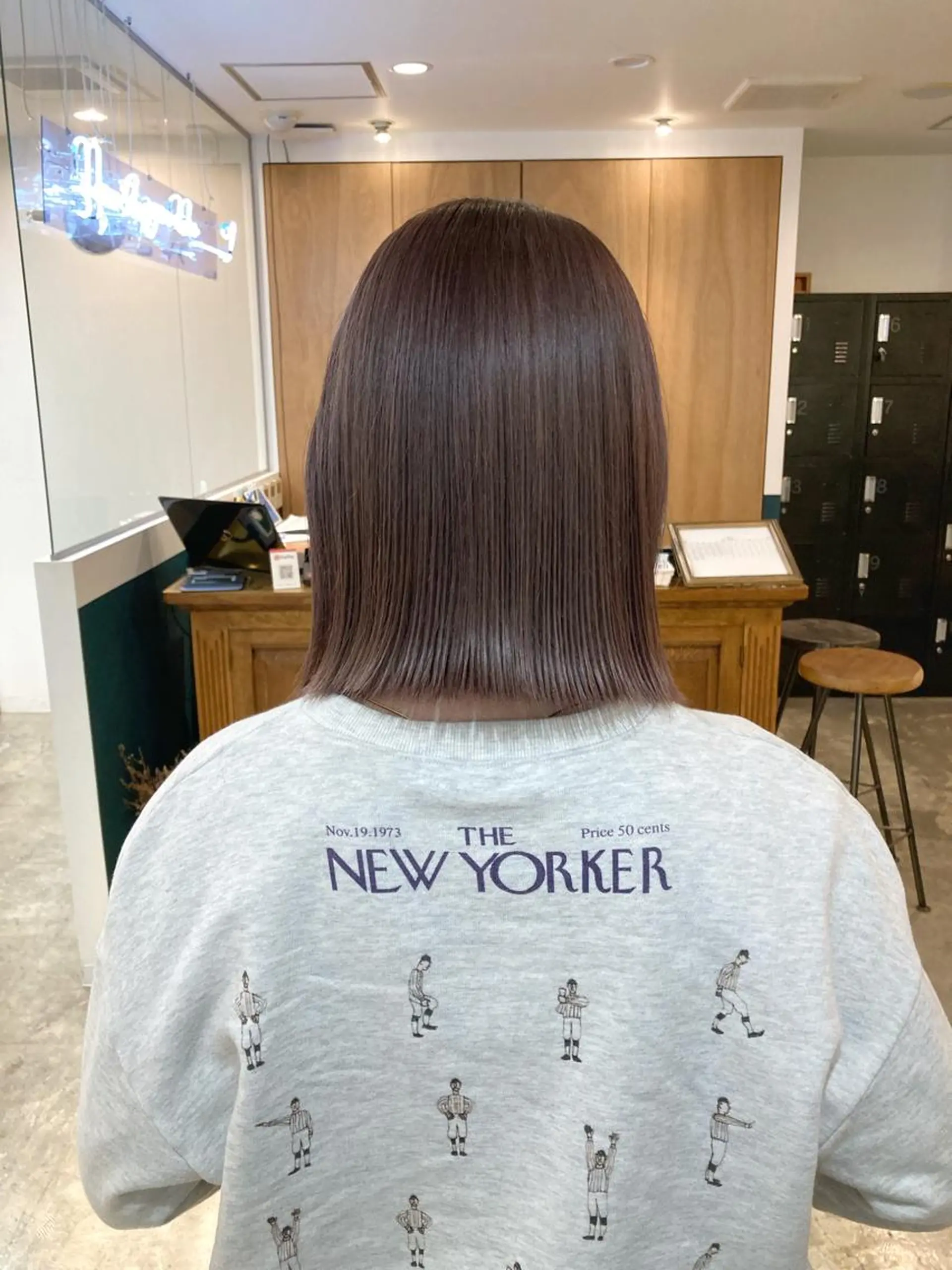 ミディアム カラー ベージュカラー ピンクカラー パープルカラー シルバー ヘアカラー カラーリスト菅野 竜矢🌈のヘアスタイル