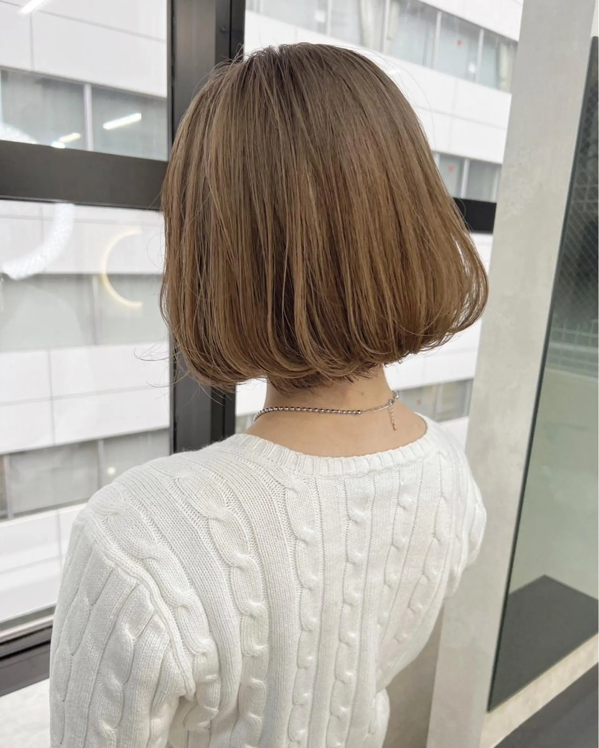 ミディアム カラー カット ヘアカラー トリートメント 新宿/美髪矯正 髪質改善/韓国風山本のヘアスタイル