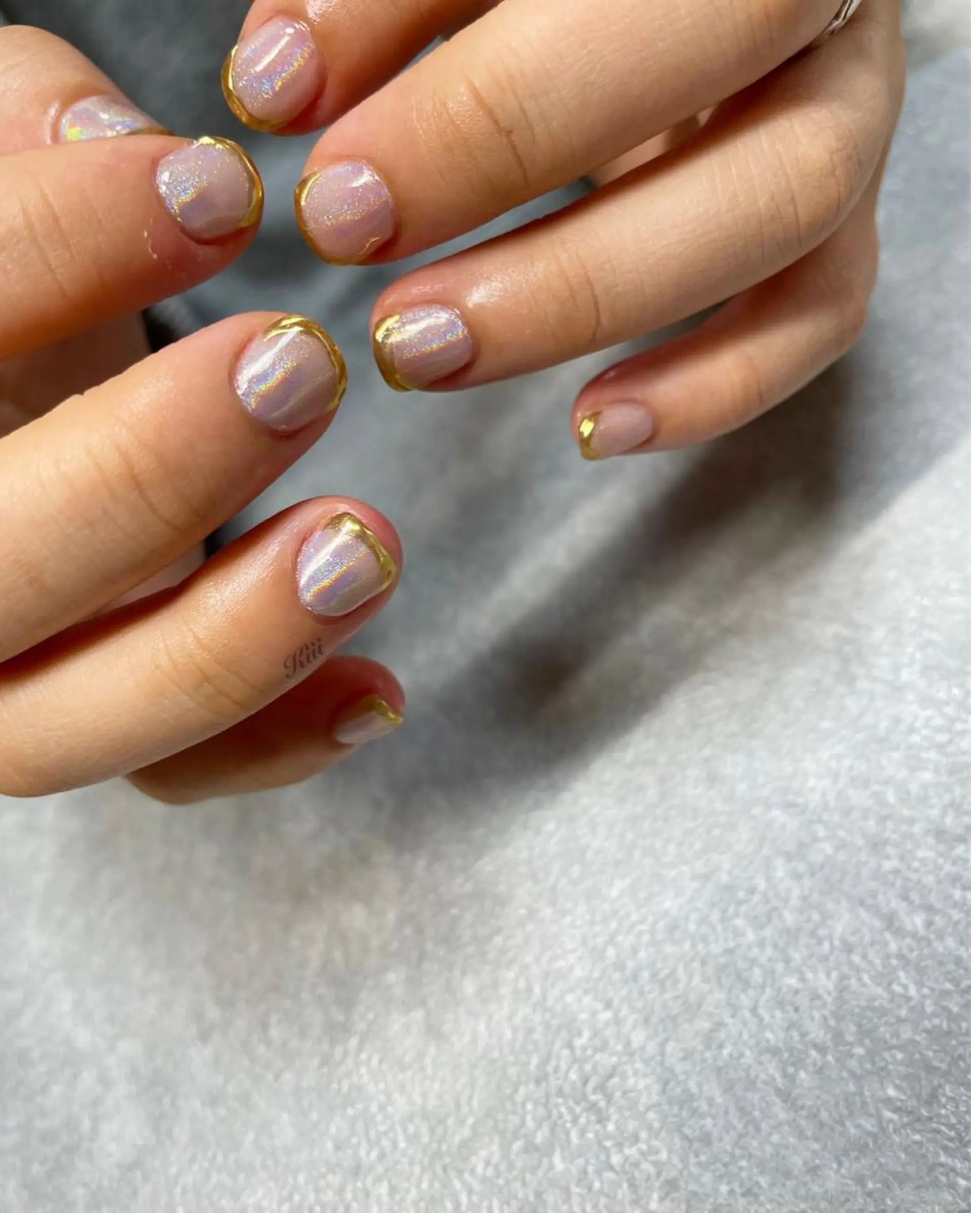 ネイル ハンドネイル フットネイル kiii.__ ✴︎*のネイルデザイン