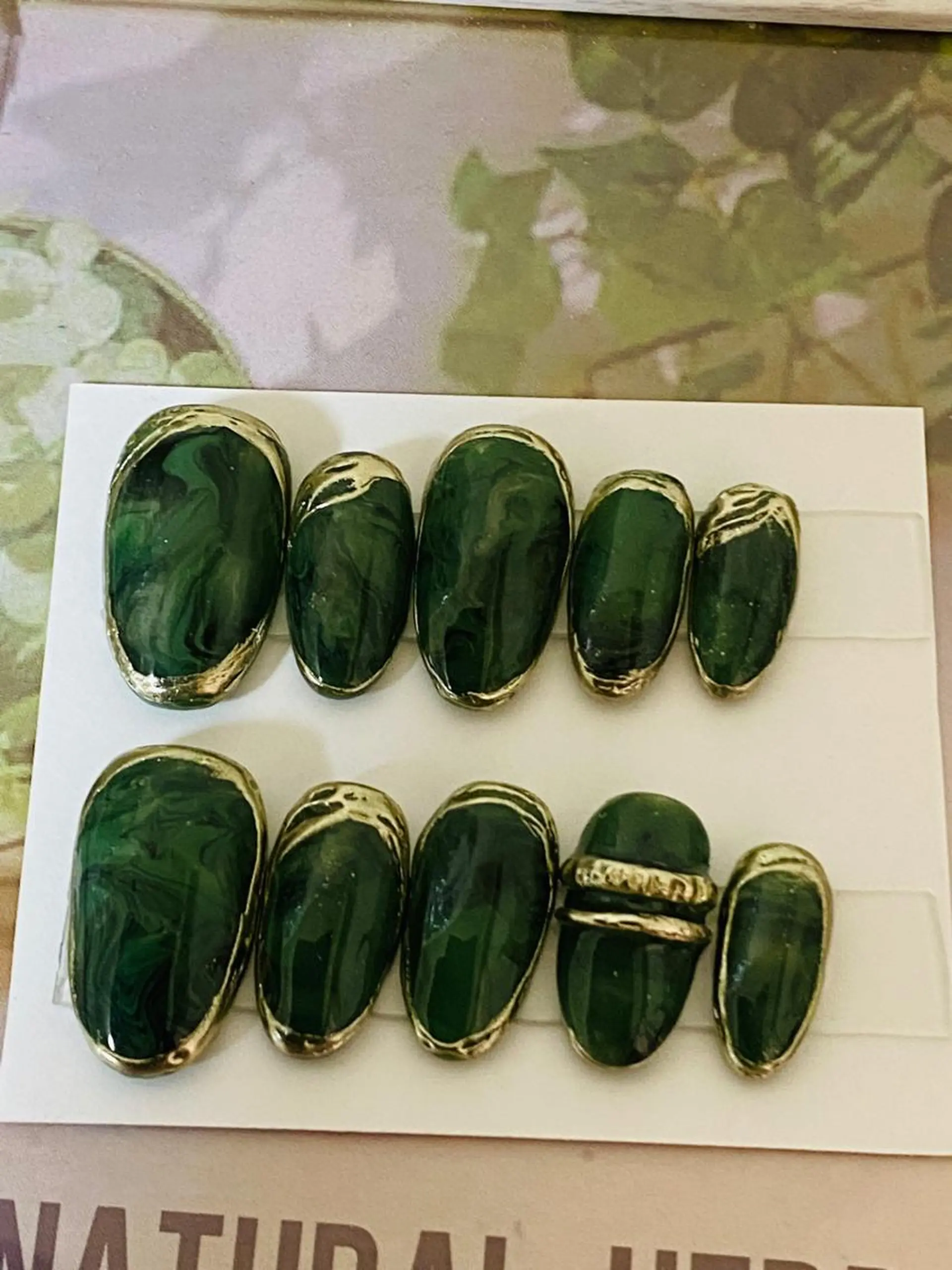 ネイル ネイルチップ 自宅ネイルサロン ♦️nuance♦️のネイルデザイン