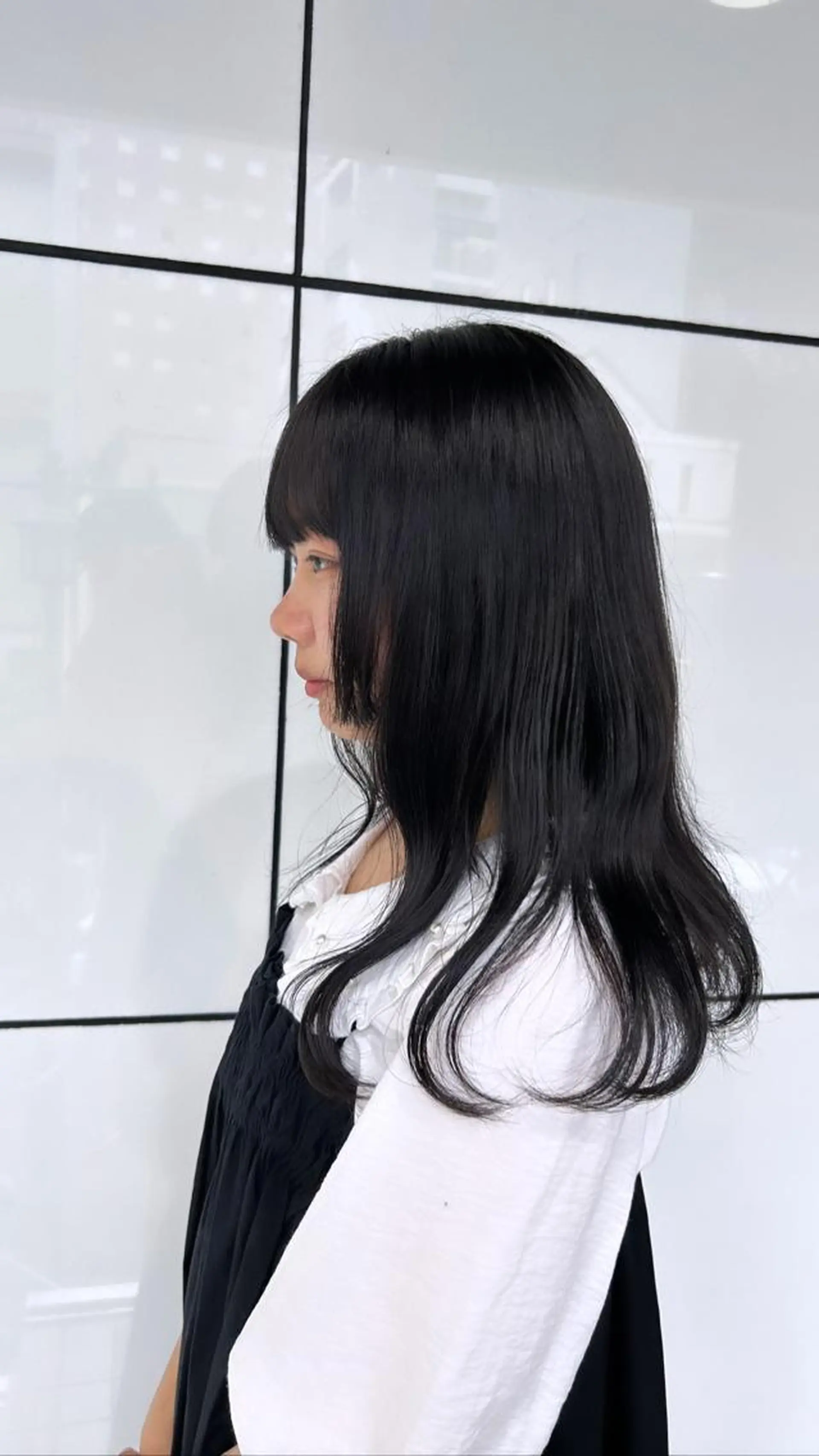 セミロング カラー ブリーチ ケアブリーチ ダブルカラー イヤリングカラー グラデーションカラー ヘアカラー メンズ特化/マツエク AYAKA🌙のヘアスタイル