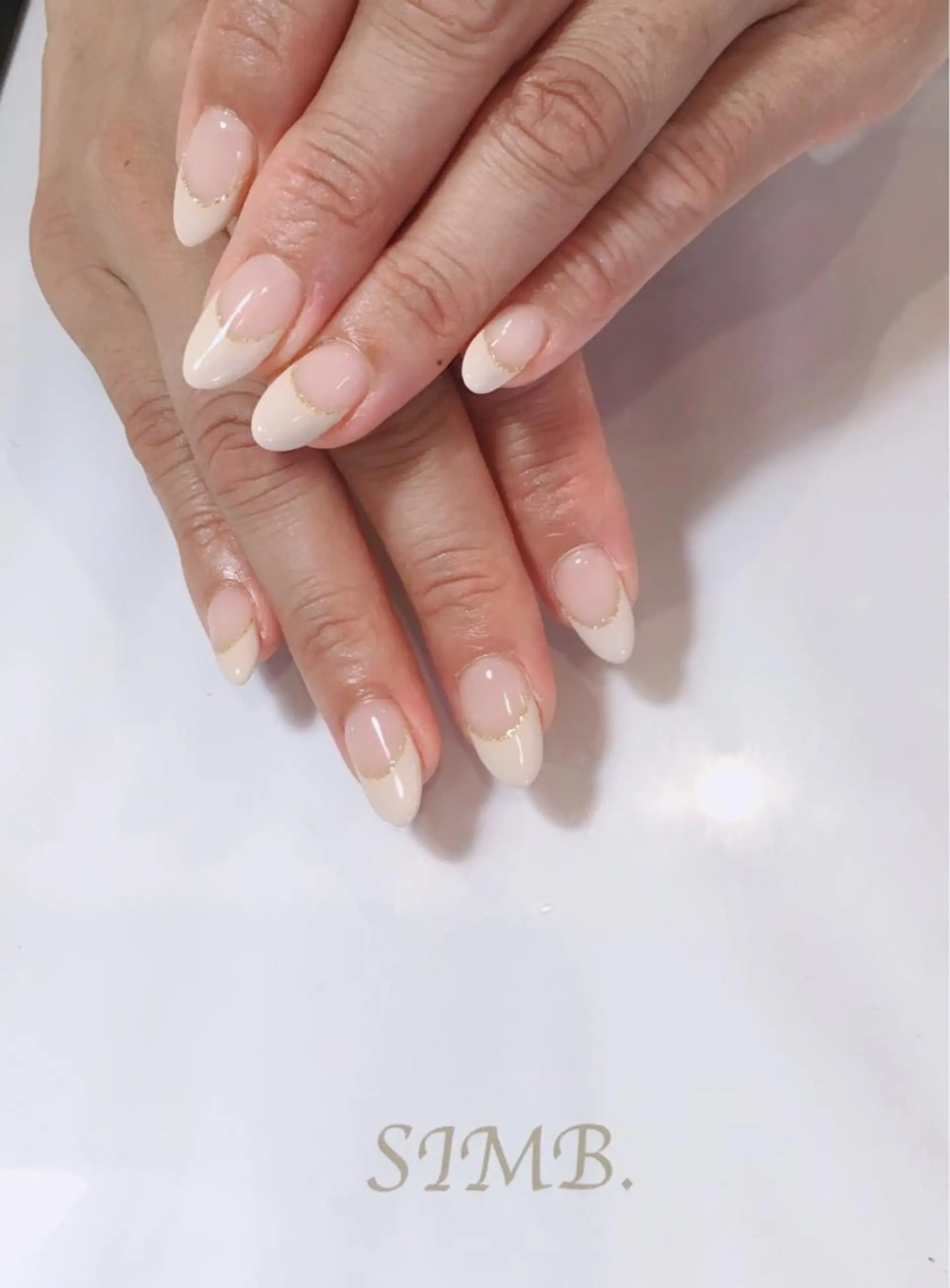 ネイル フレンチネイル nailsalon SIMB.のネイルデザイン