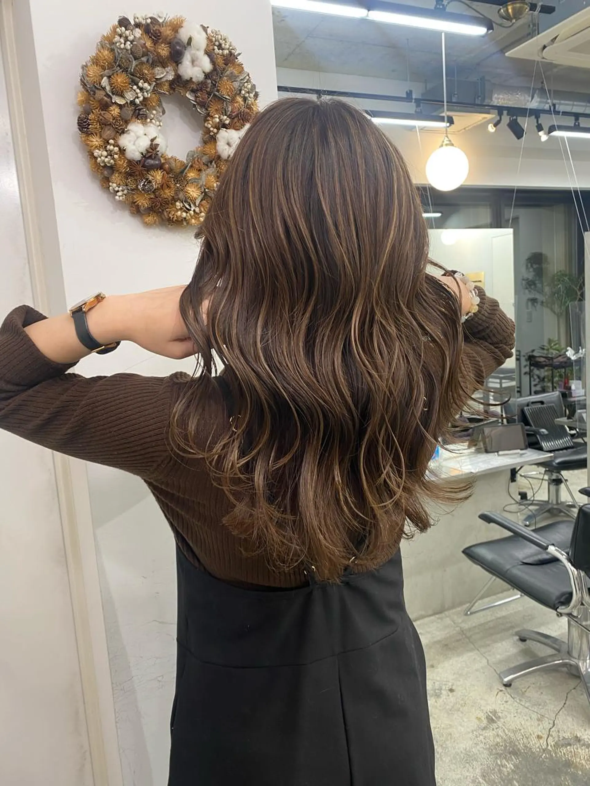 ロング ハイライト Ayuri🫧 Diar Blueのマツエク・マツパデザイン