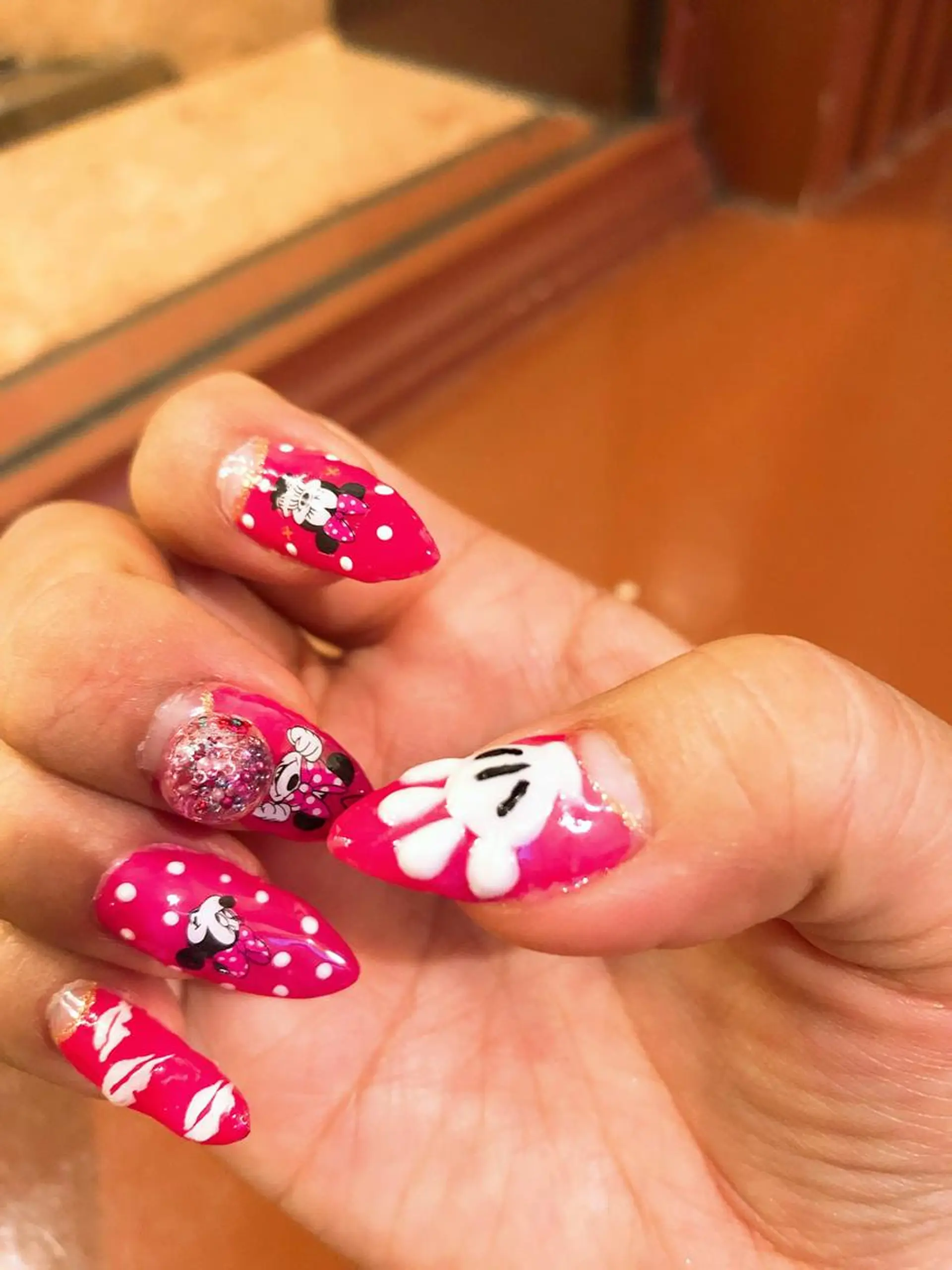 セミロング ネイル Uchida meのネイルデザイン