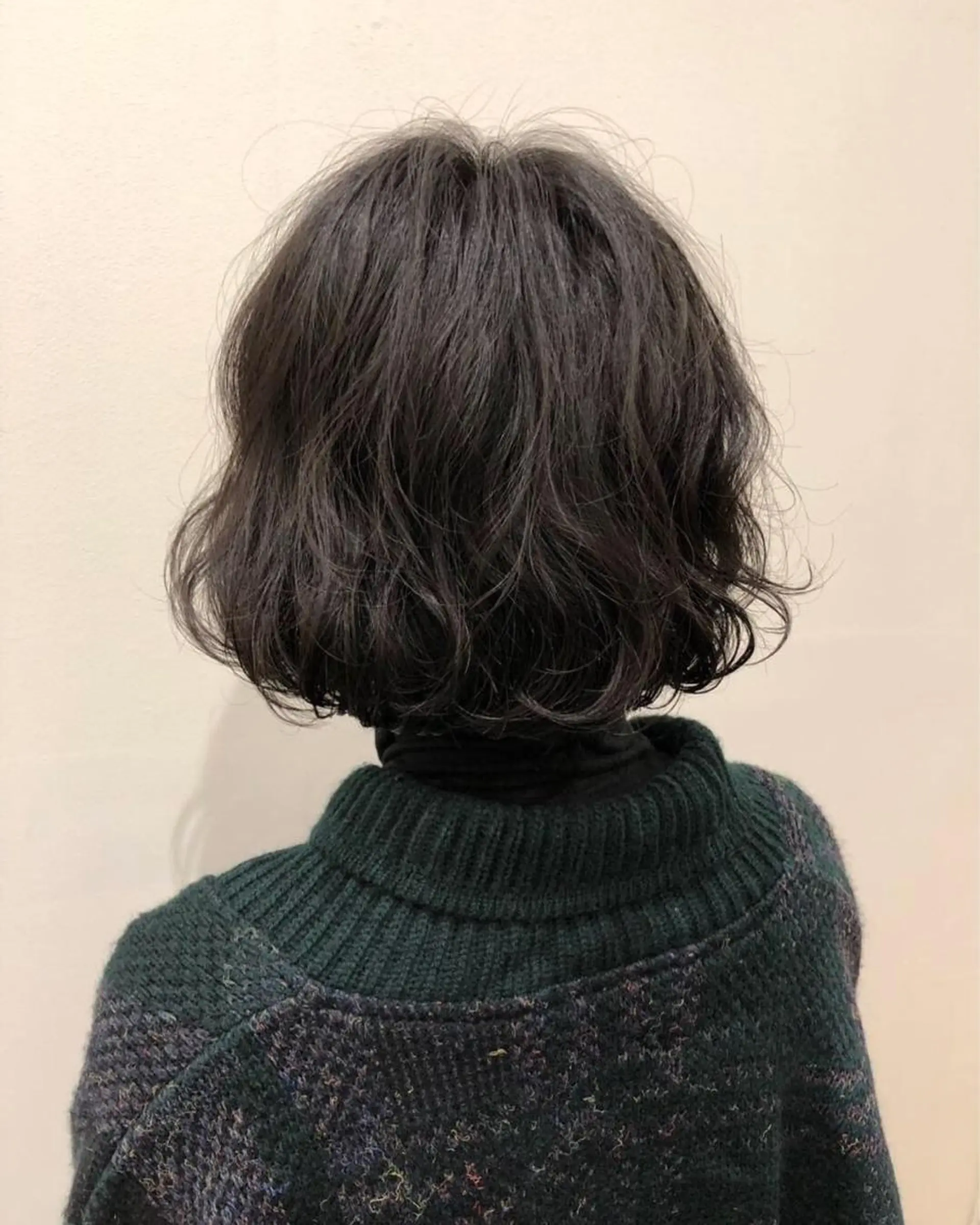 ショート パーマ デジタルパーマ 石田 優菜のヘアスタイル