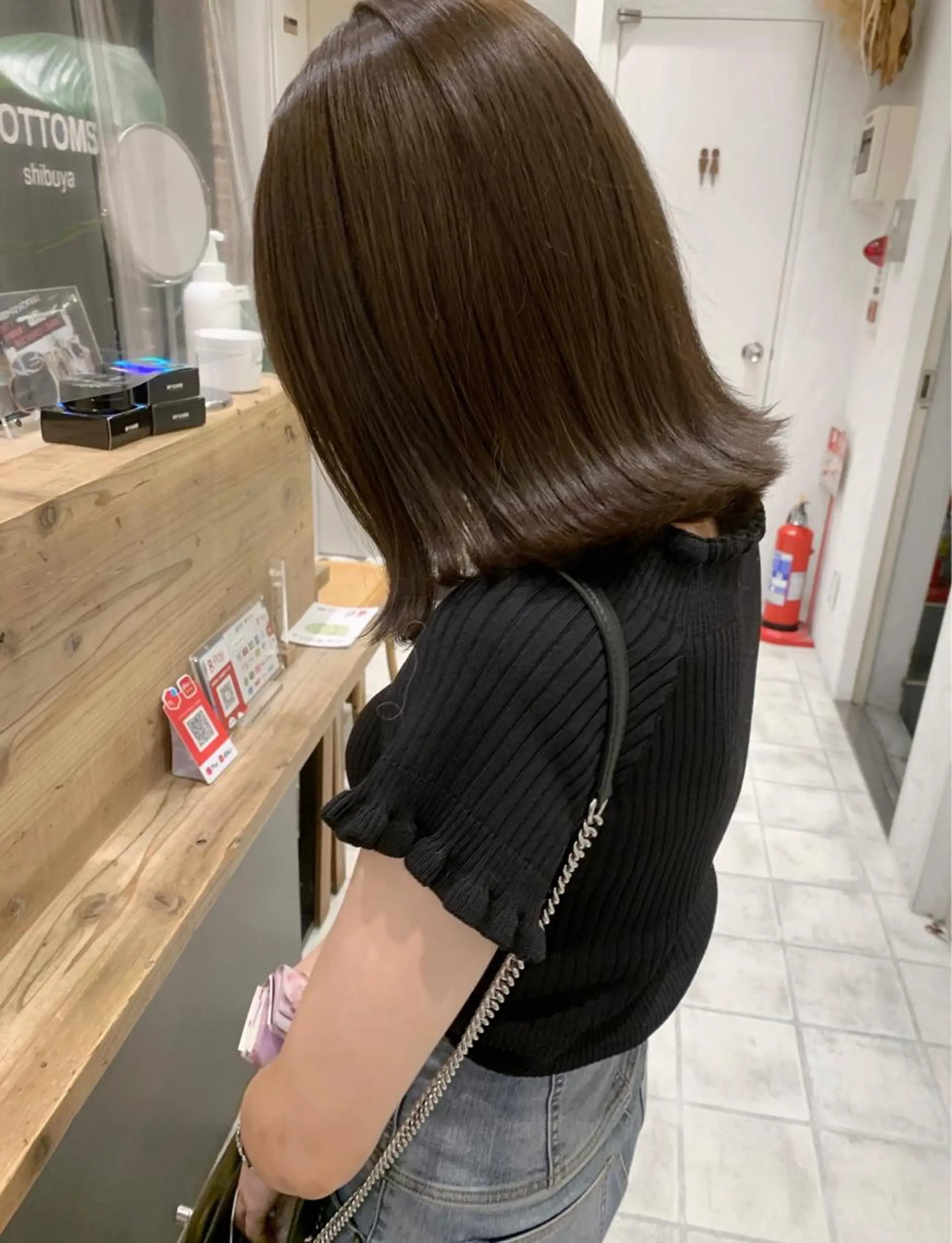 ミディアム カラー ブリーチ 透明感カラー ブリーチなしカラー 🌟アレンジが似合う カラー🌟Rumiのヘアスタイル