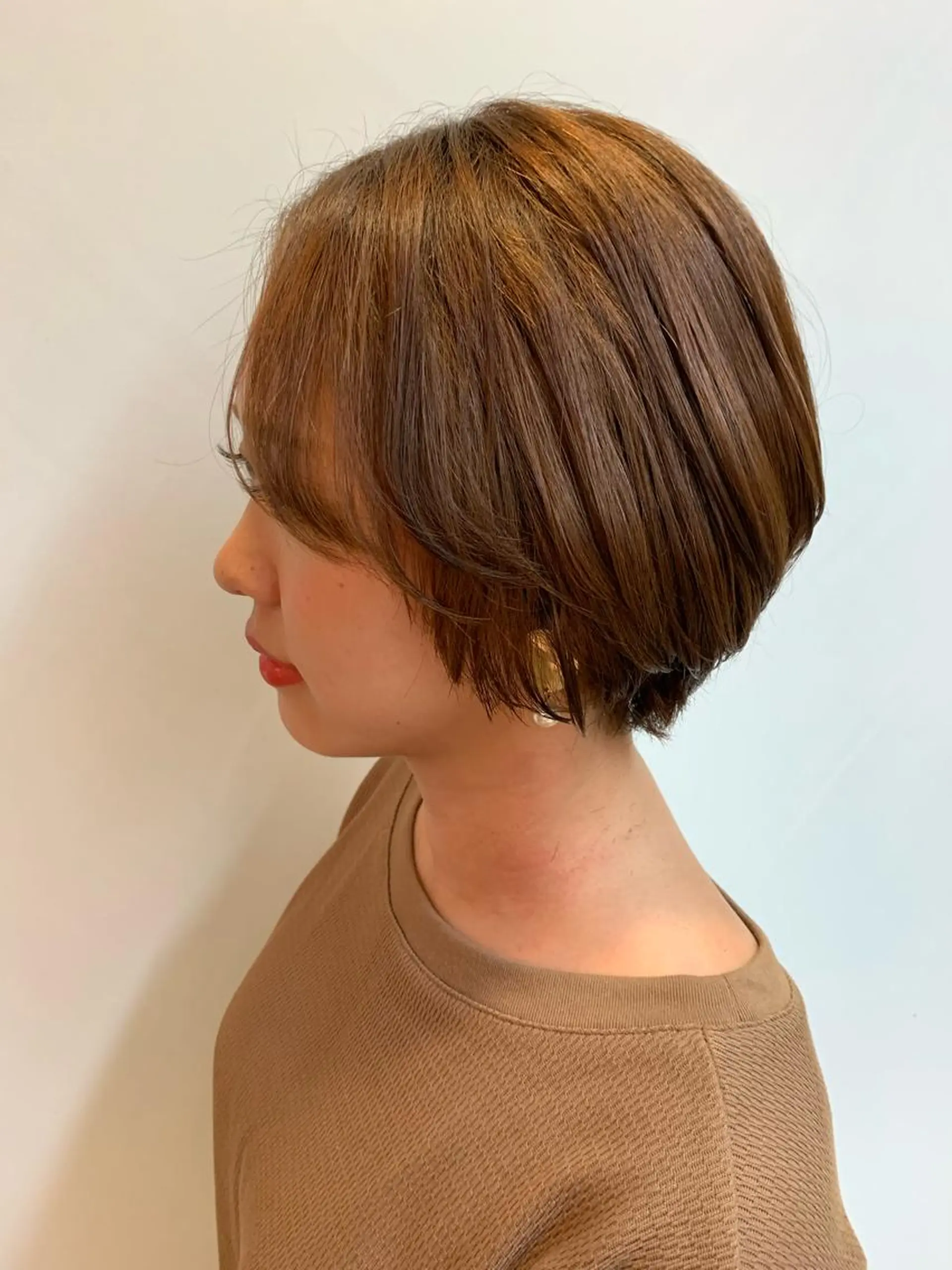 ショート ショートボブ ボブ ショートヘア fahren-pure-suite所属・高橋 沙希のヘアスタイル