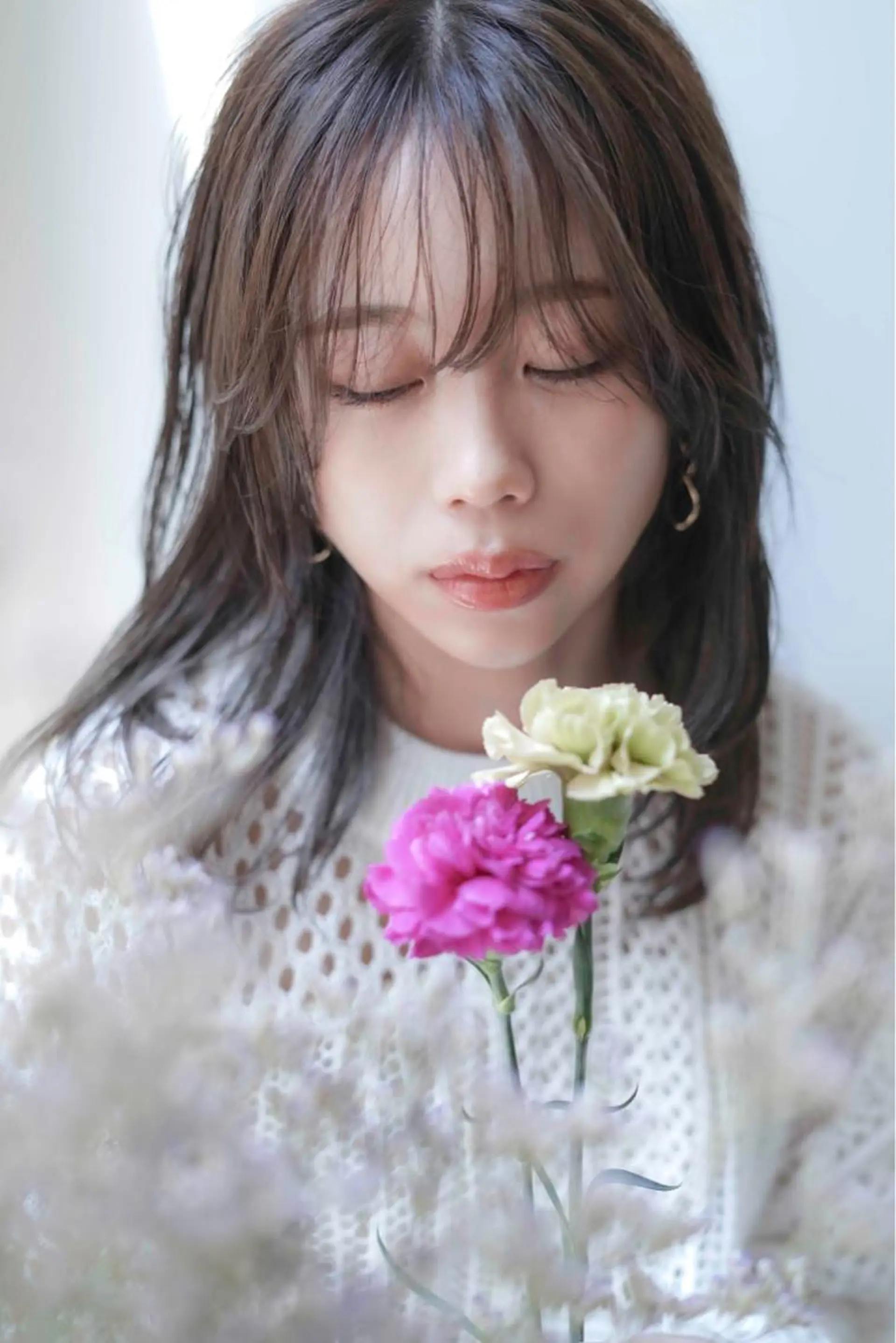 ミディアム 永田 崇のヘアスタイル