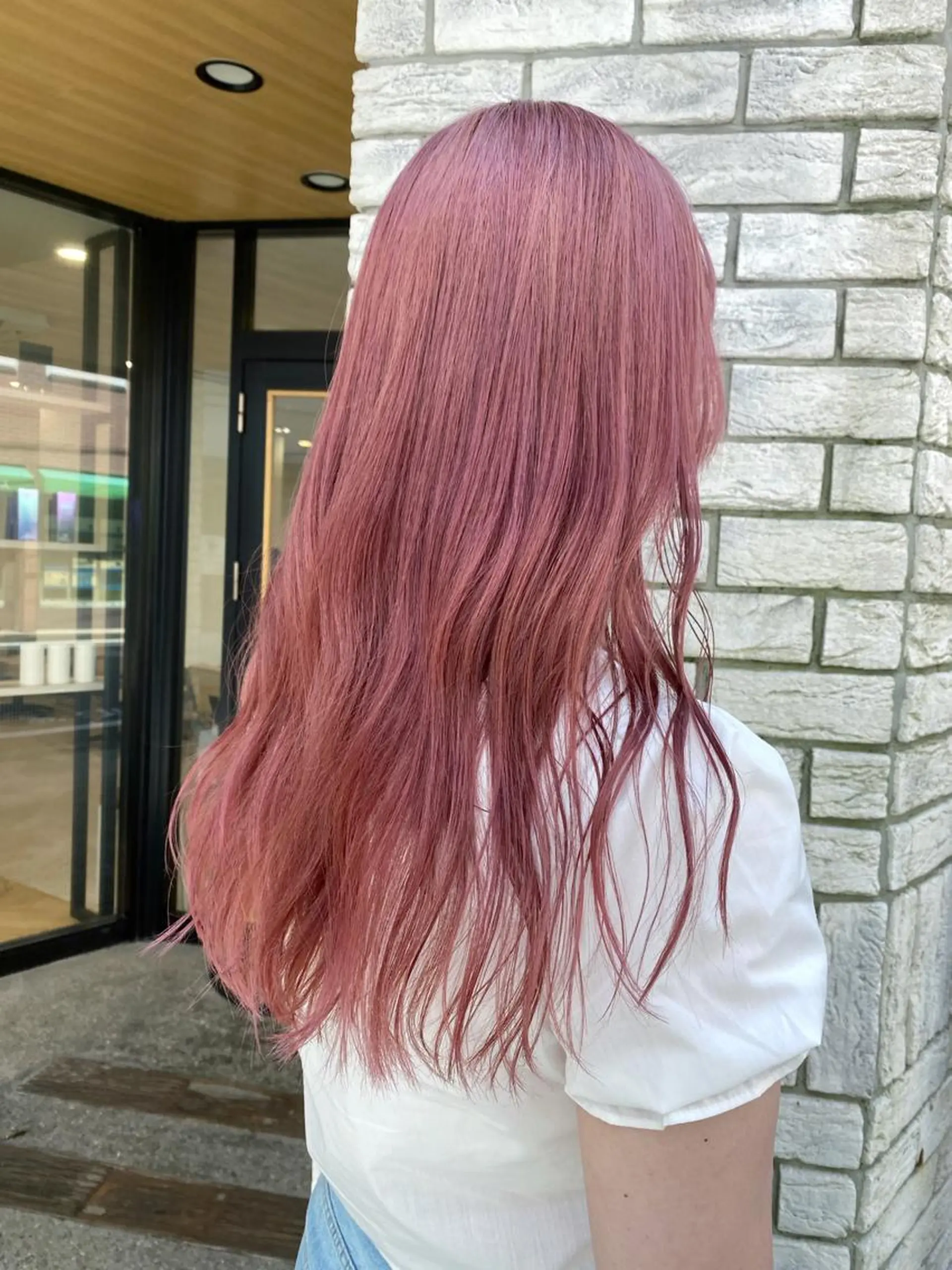 ロング カラー ダブルカラー ブリーチ/kaitoのヘアスタイル