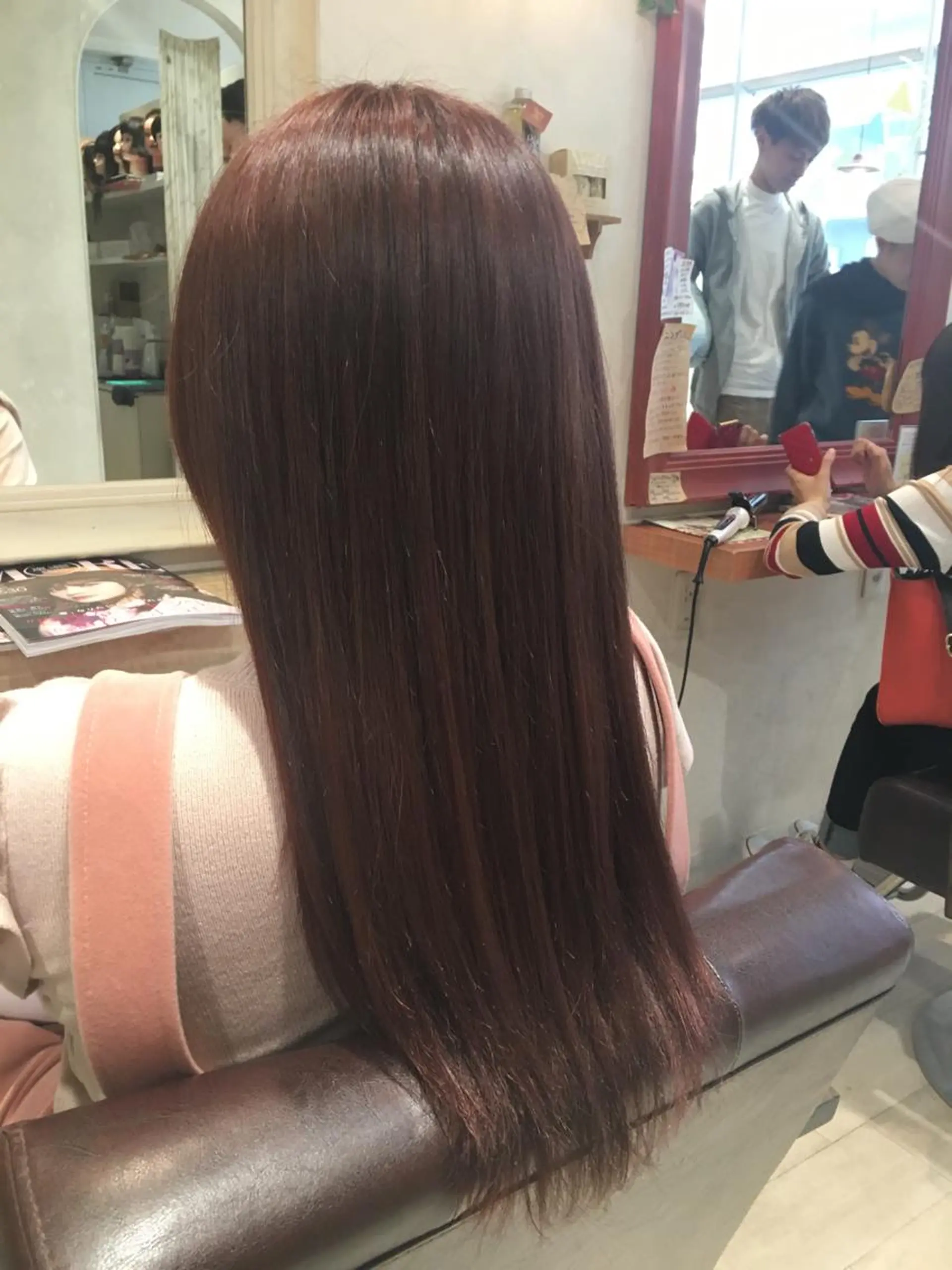 ロング カラー nakahara madokaのヘアスタイル