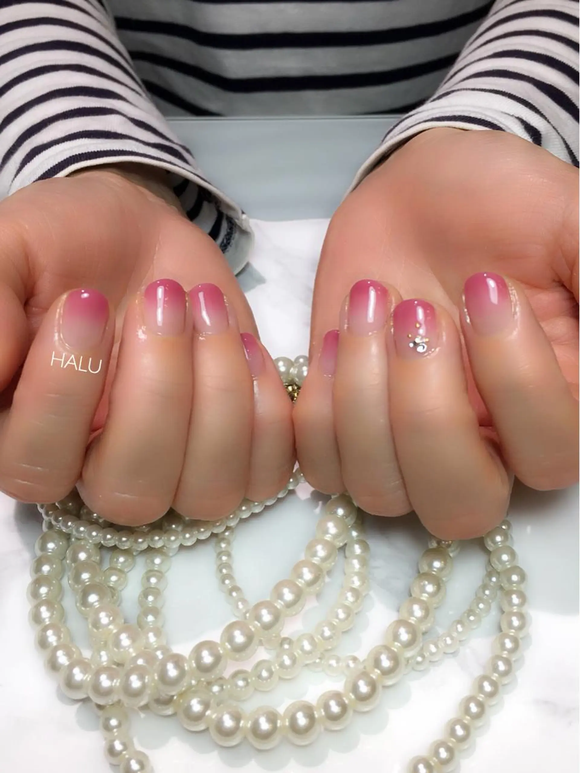 ネイル グラデーション HALU ハルのネイルデザイン
