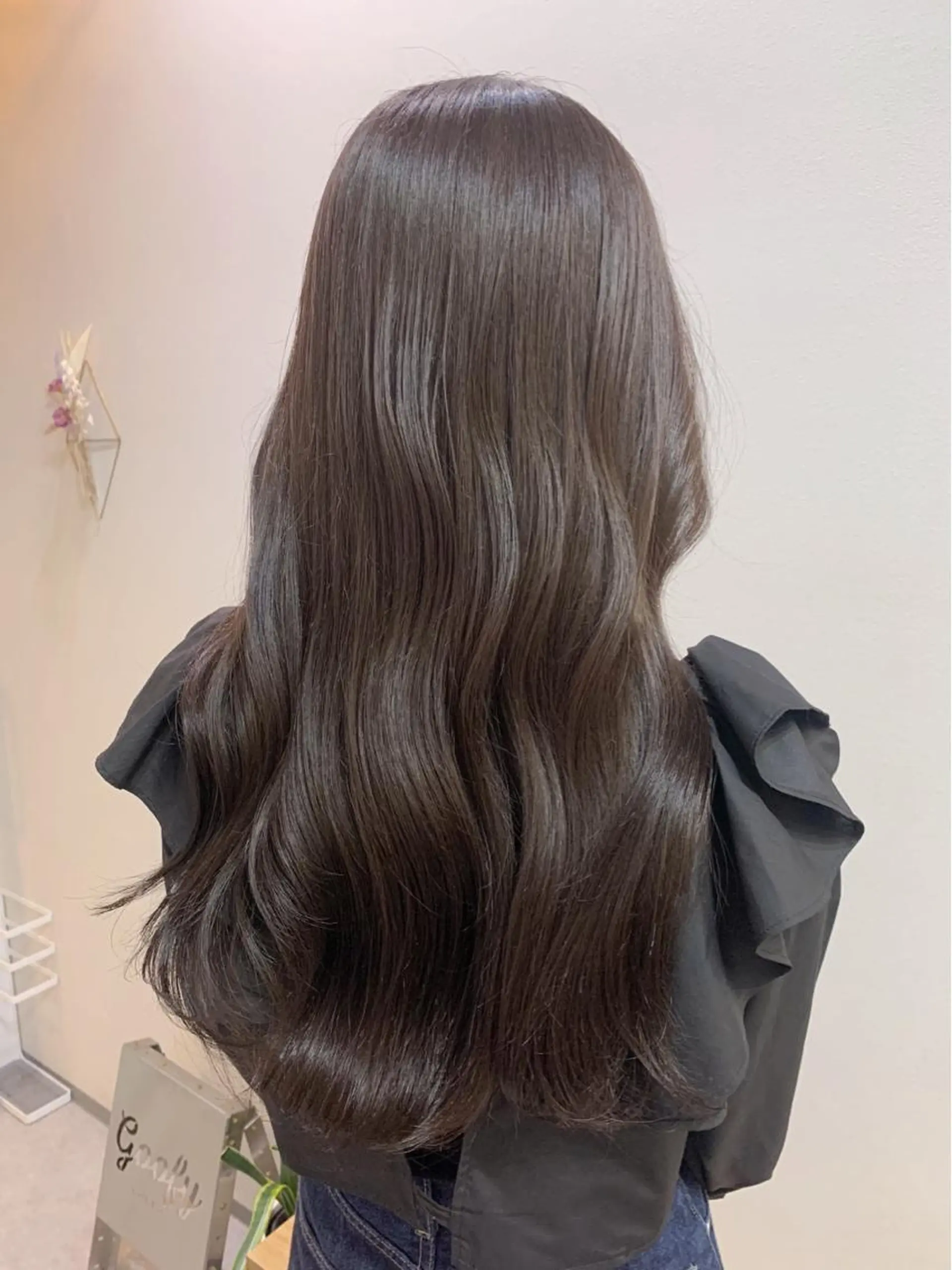 ロング 髪質改善 縮毛矯正 トリートメント カット ヘアカラー トリートメント SALOWIN 銀座一丁目店所属・髪質改善/縮毛矯正 🎀小林 唯 🎀のヘアスタイル