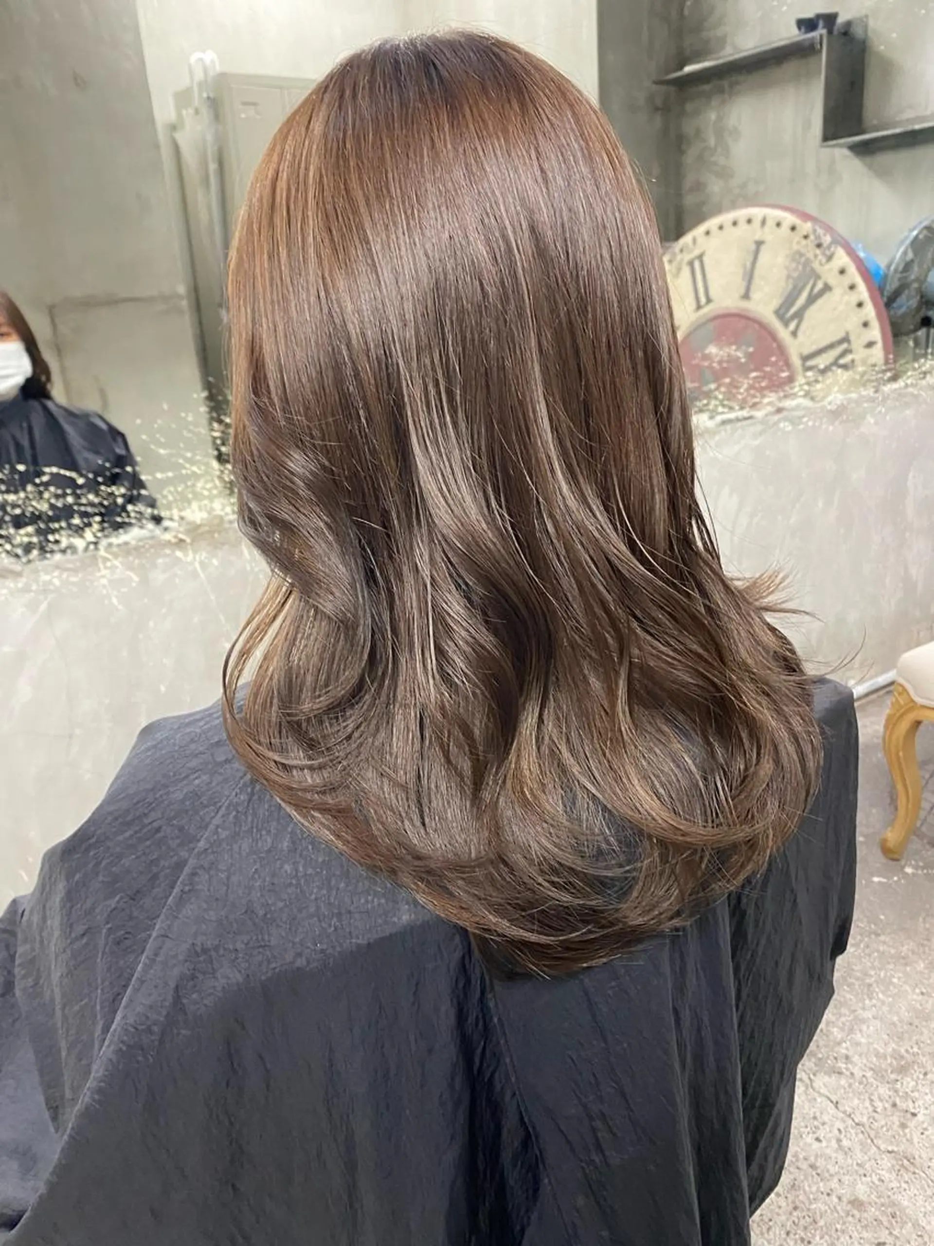 ミディアム カラー お任せヘア☘️☘️ 及川渚のヘアスタイル