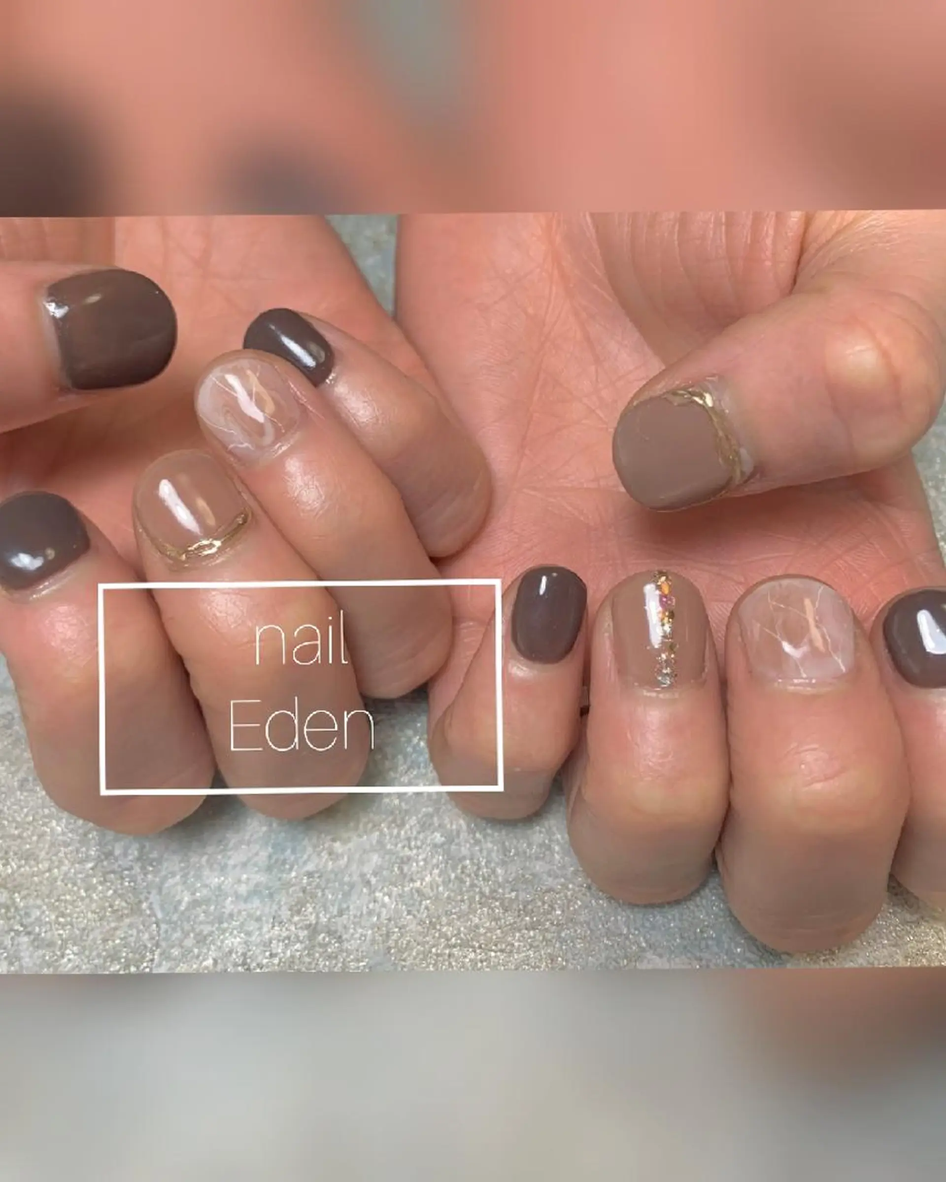 ネイル アートネイル ハンドネイル ハンドケア Eden　private nail saron所属・Eden ♾️のネイルデザイン