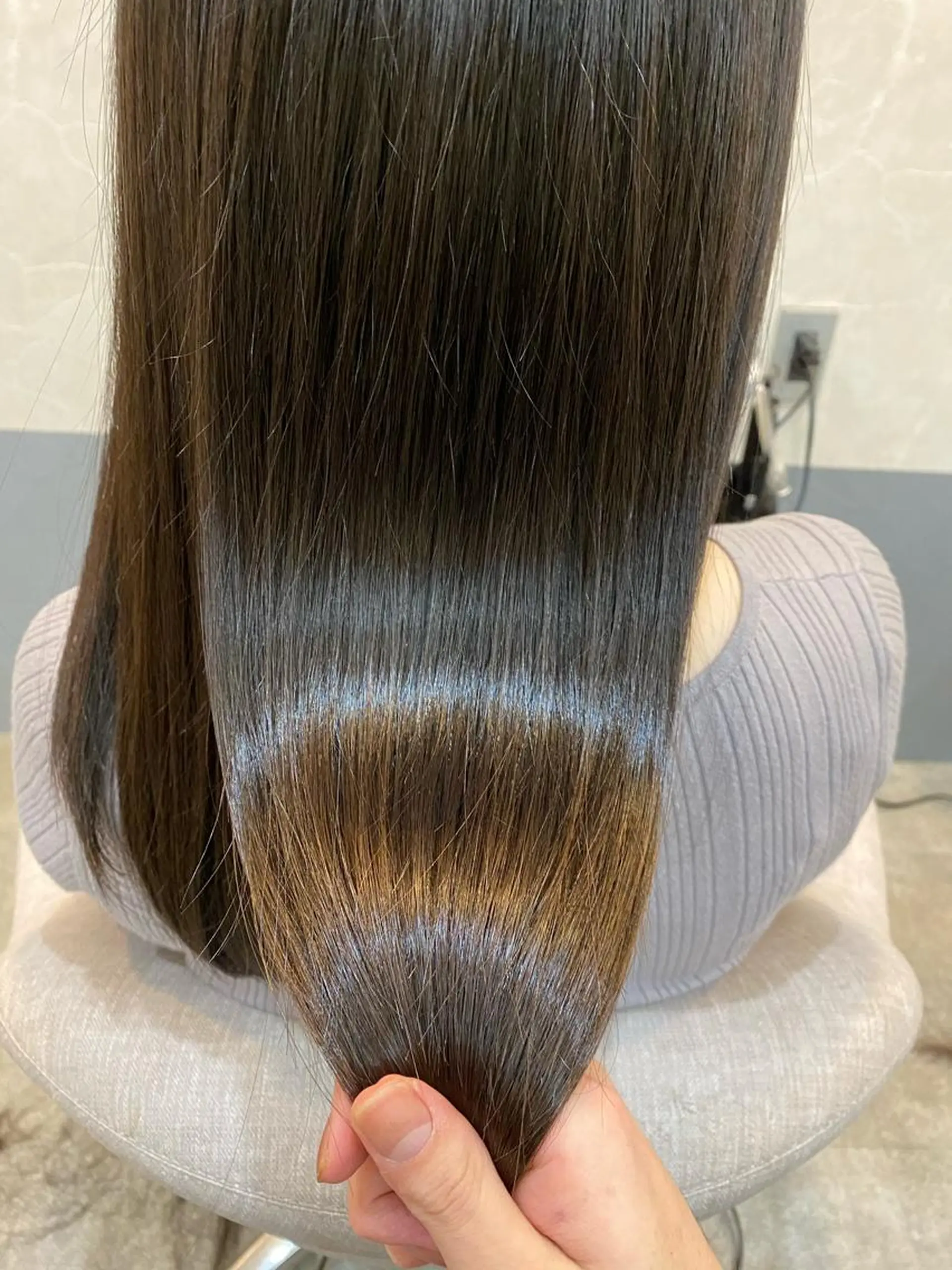 ロング カラー 髪質改善 縮毛矯正・髪質改善 人気No1🩶北島のヘアスタイル