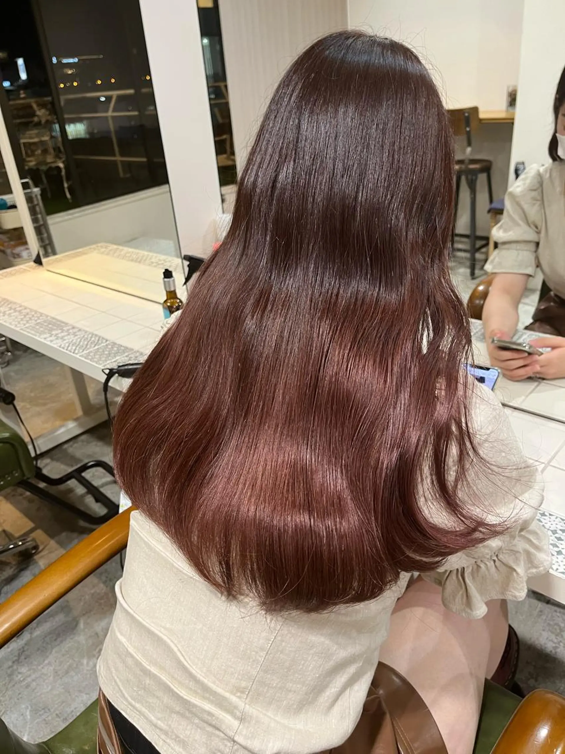 ロング カラー ハイトーン/レイヤー 💜Akaneのヘアスタイル