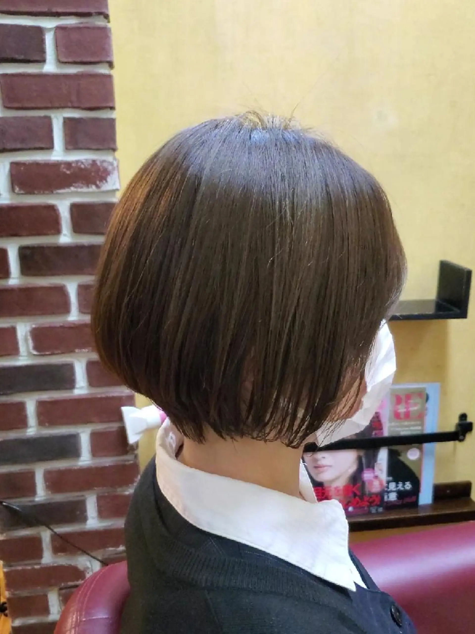 ショート カラー カット ヘアカラー トリートメント 常世田 ゆうきのヘアスタイル