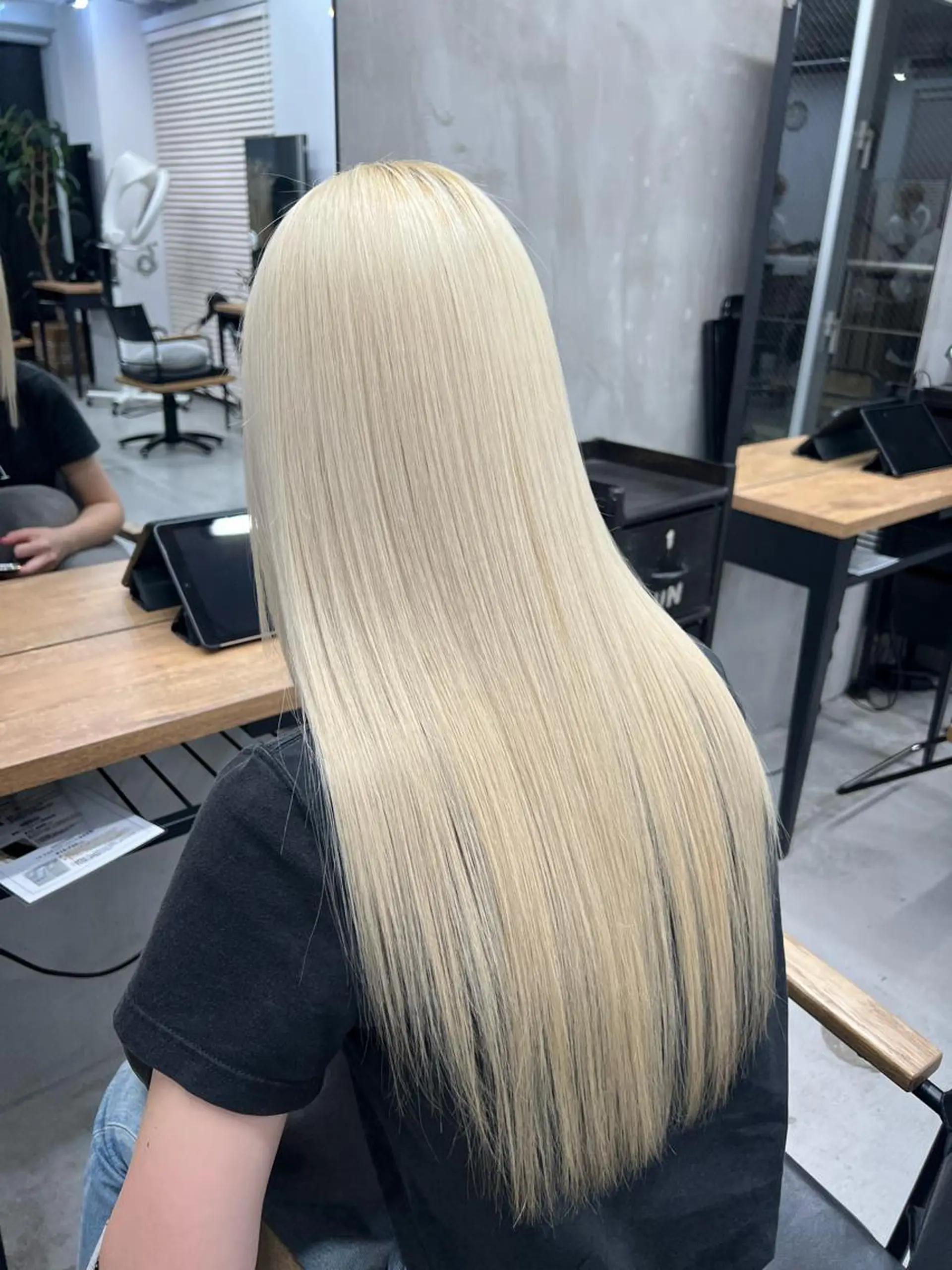 ロング トリートメント 韓国/ハイトーン/ ボブ🎀MIKU🎀のヘアスタイル