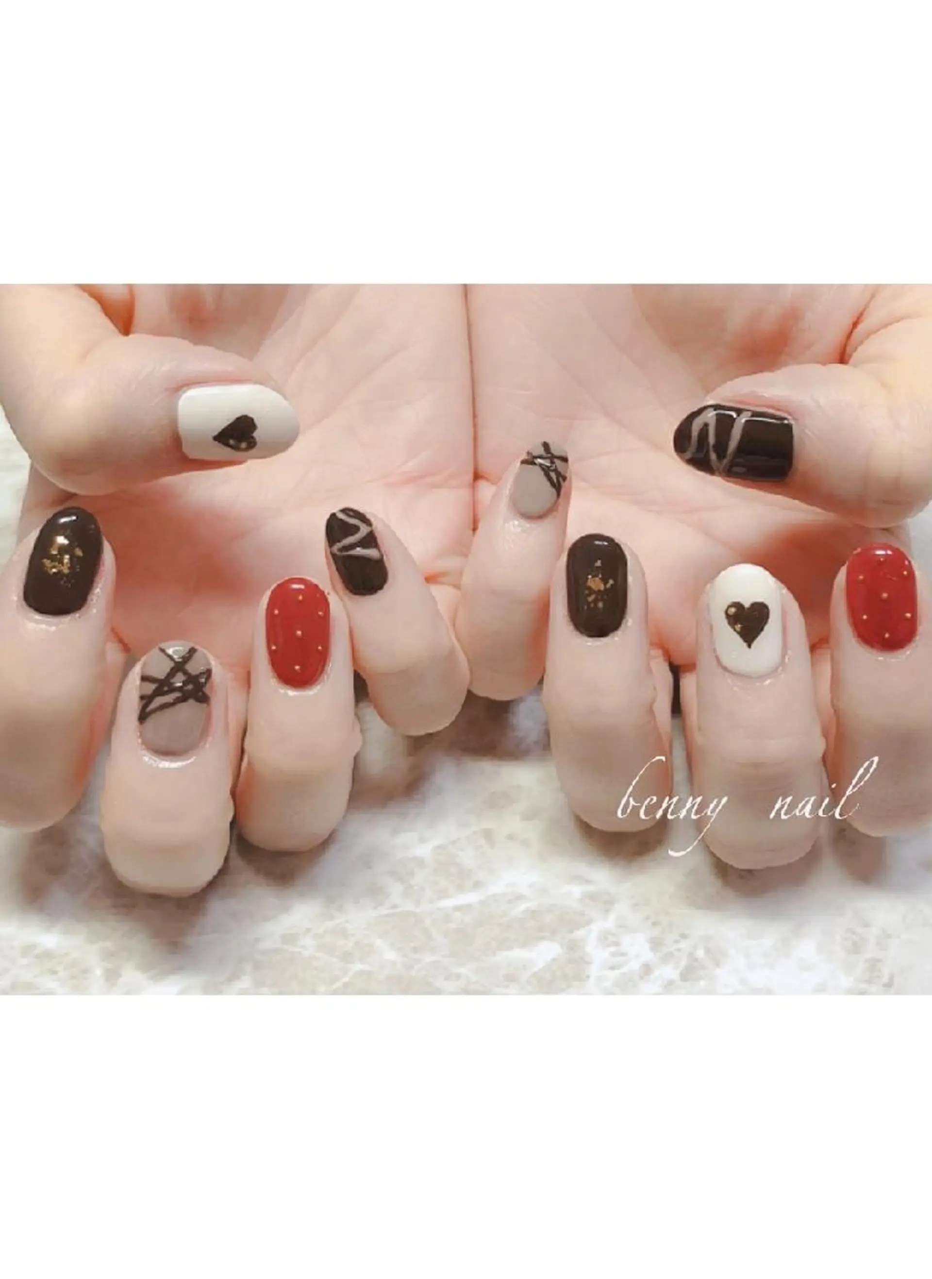 ネイル 最終受付23時半 benny nailのネイルデザイン