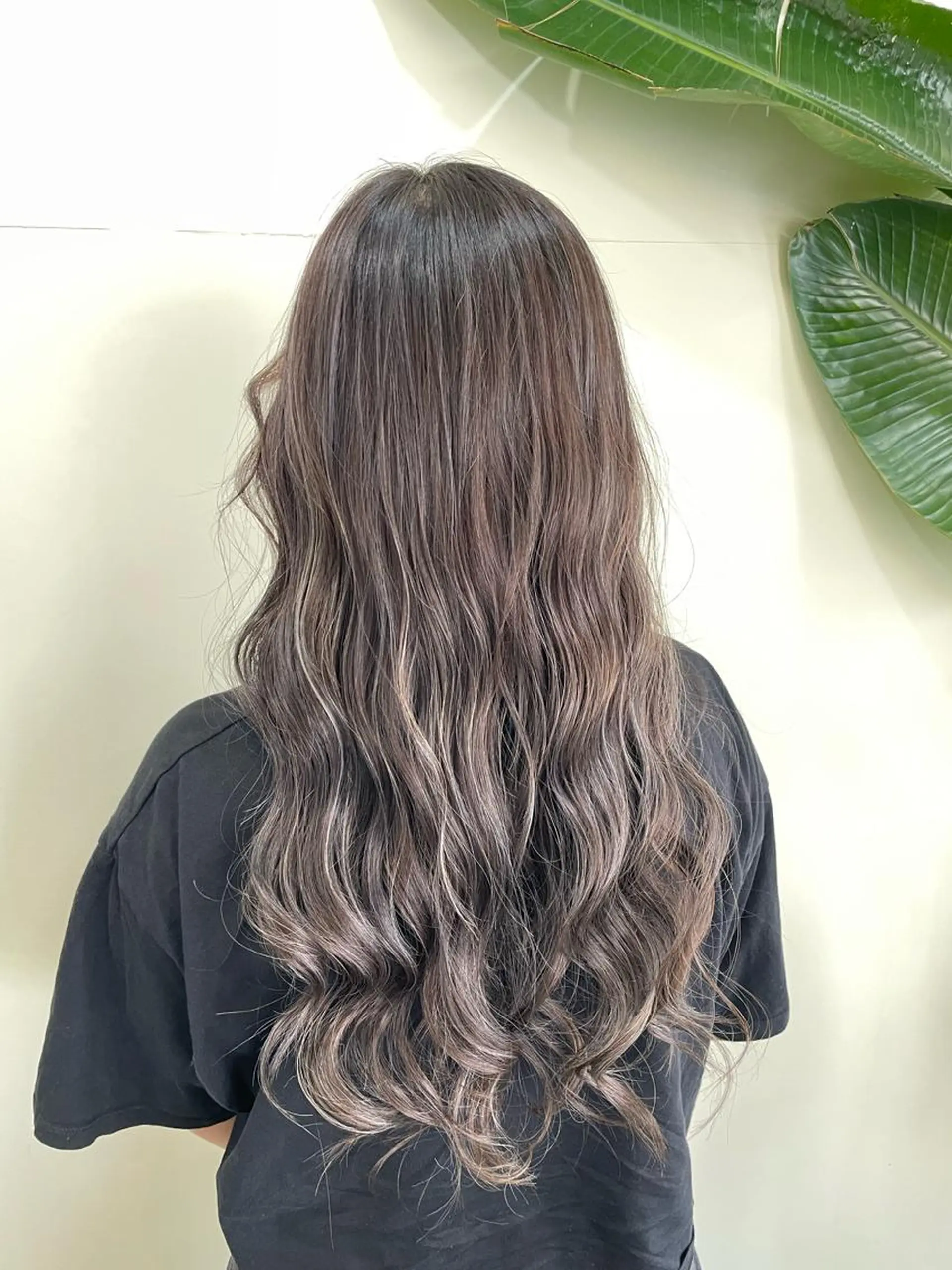 ロング カラー 編み込みエクステ プルエクステ シールエクステ バレイヤージュ ブリーチ カット ヘアカラー WEST OLAND加藤圭介のヘアスタイル