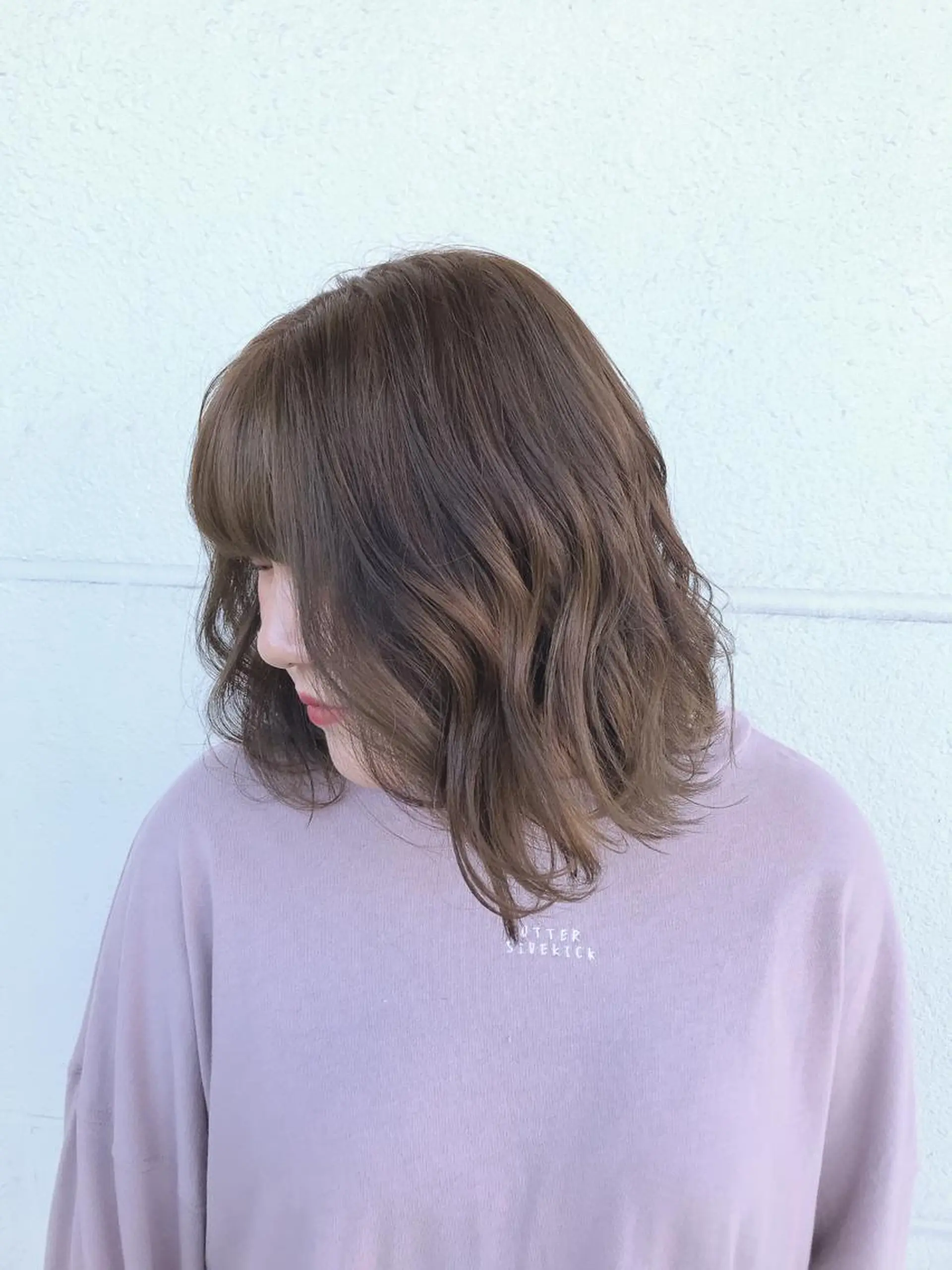 ミディアム カラー SOL _Nakamuraのヘアスタイル