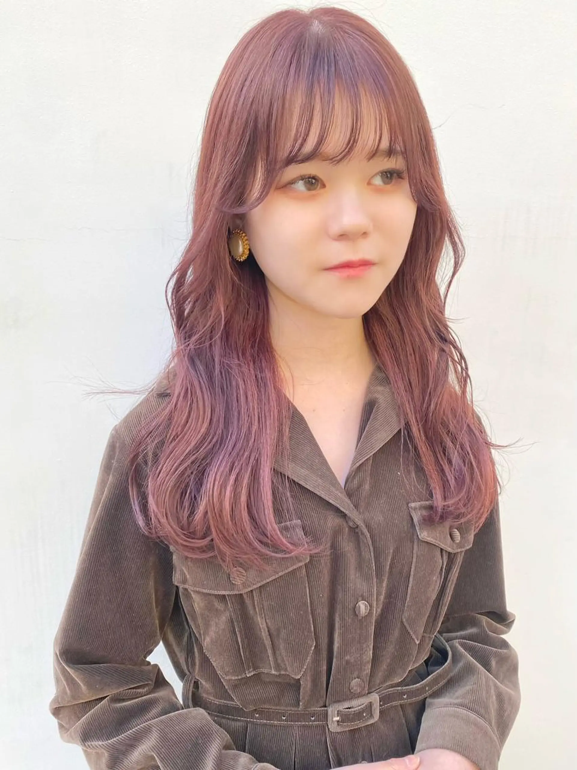 ロング 梅津 光帆のヘアスタイル