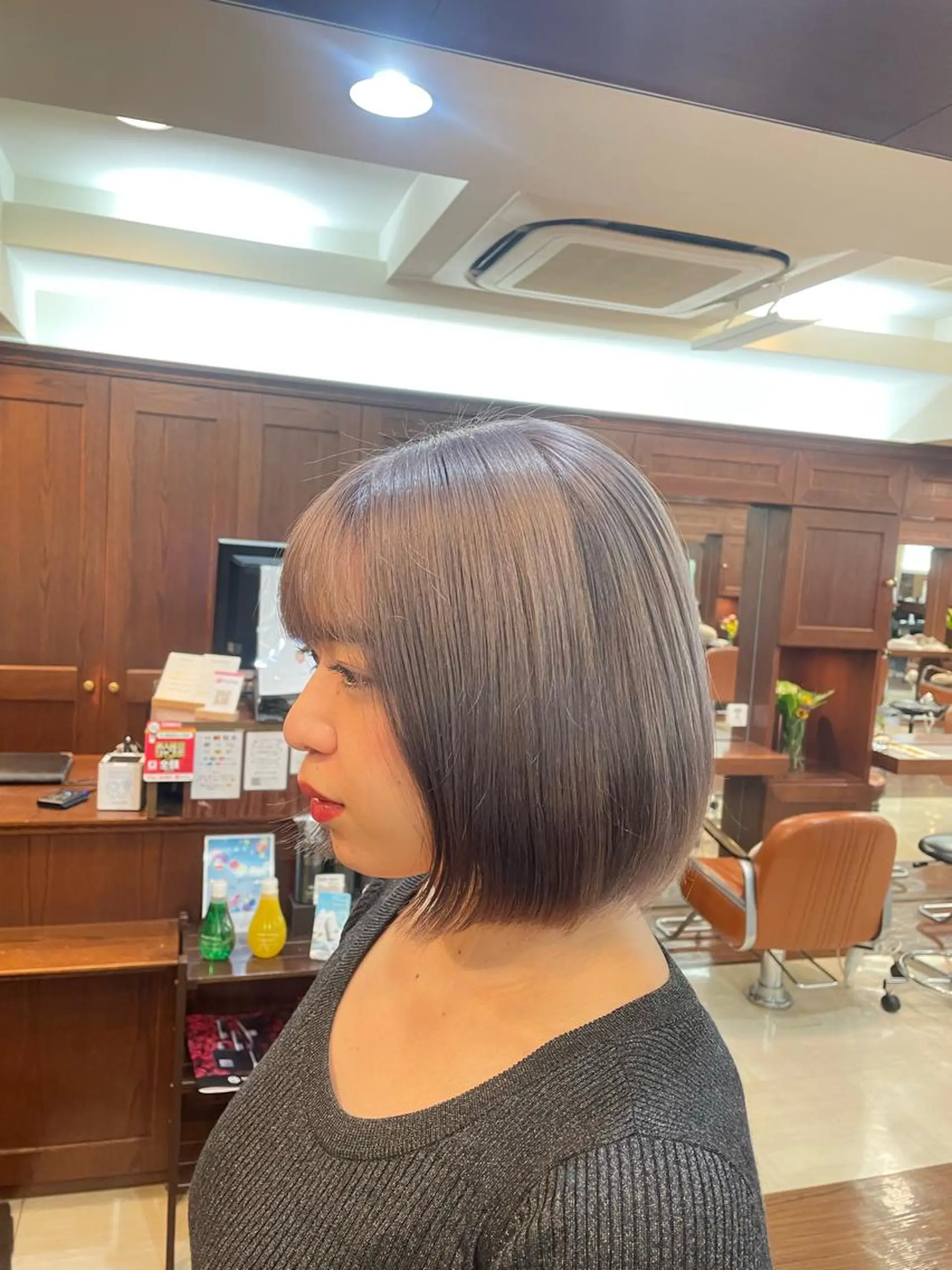 ショート カット 【感動の美髪矯正】 溝の口/佐藤那都💫のヘアスタイル