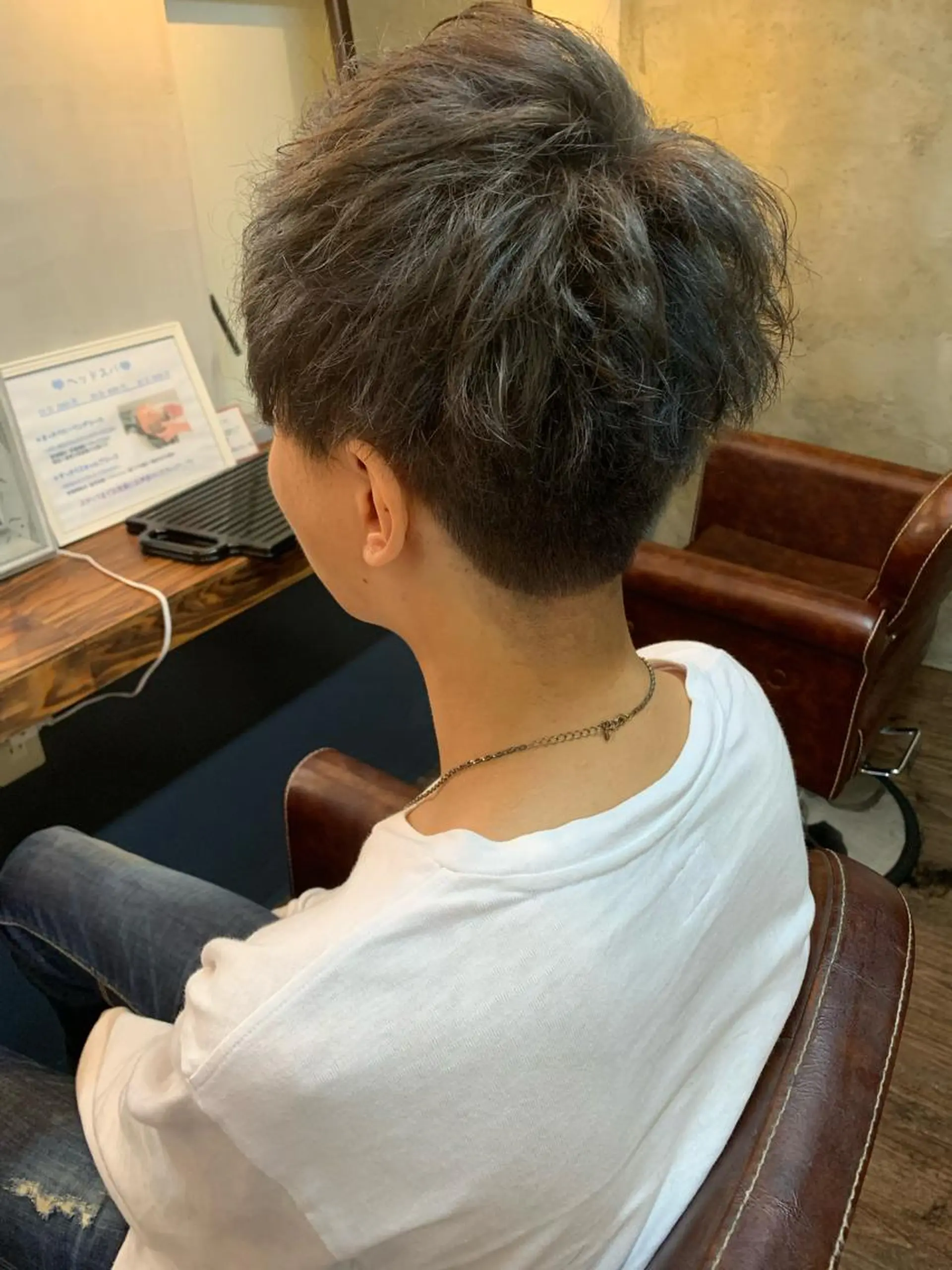 ミディアム カット ヘアセット ✨上村 潤平✨メンズヘア✨のヘアスタイル